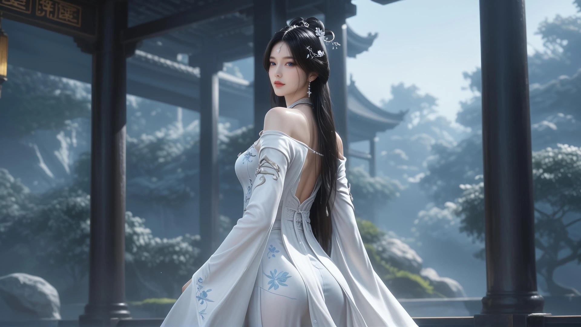 AI Porn - 安妙依：紧身衣露穴白虎 AI 成人图集 828P