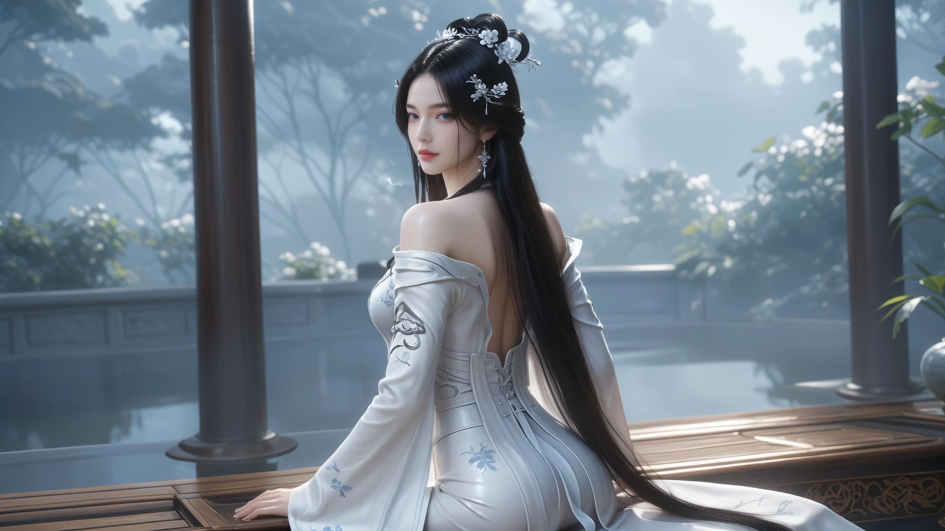 AI Porn - 安妙依：紧身衣露穴白虎 AI 成人图集 828P