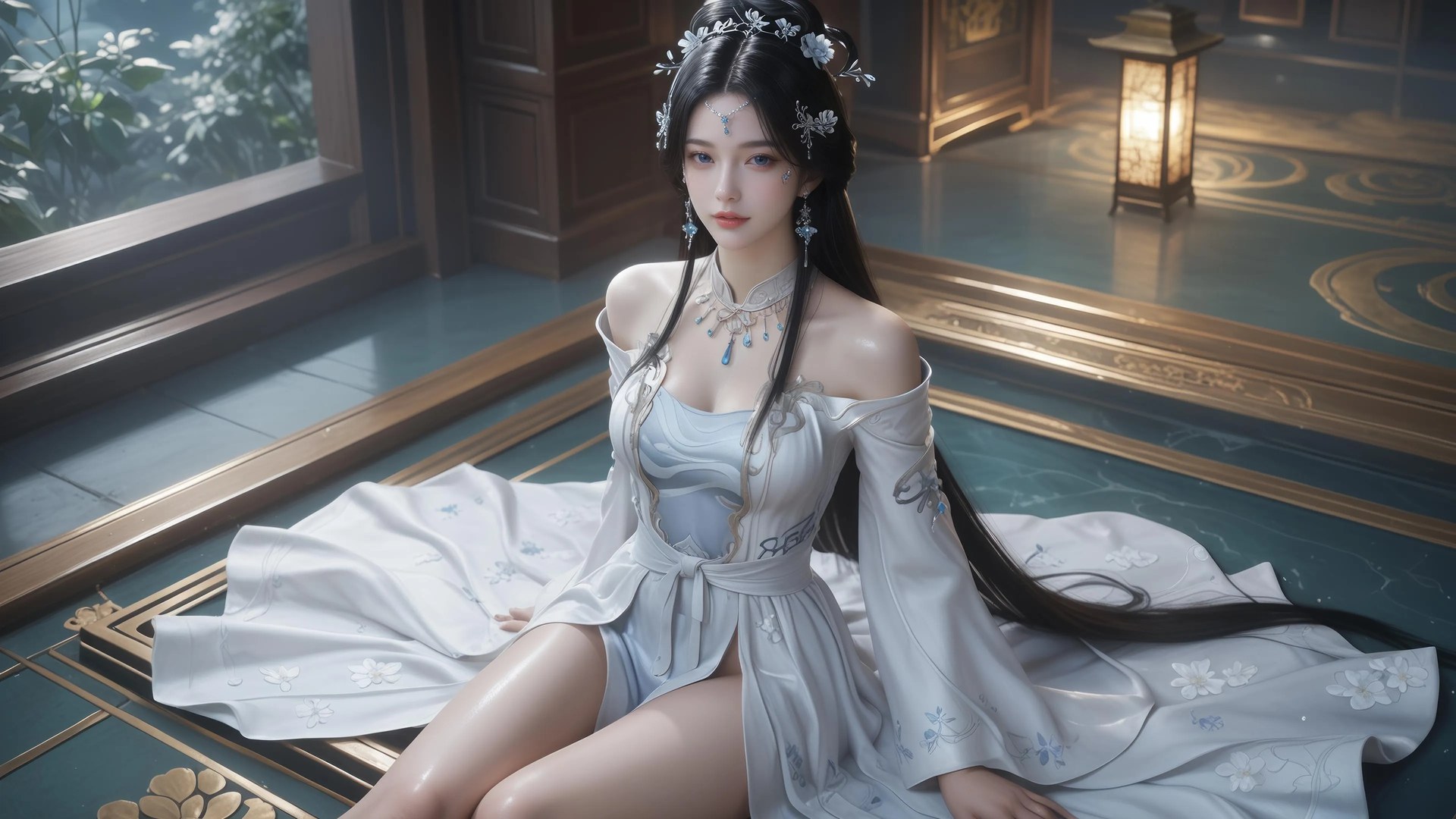 AI Porn - 安妙依：紧身衣露穴白虎 AI 成人图集 828P