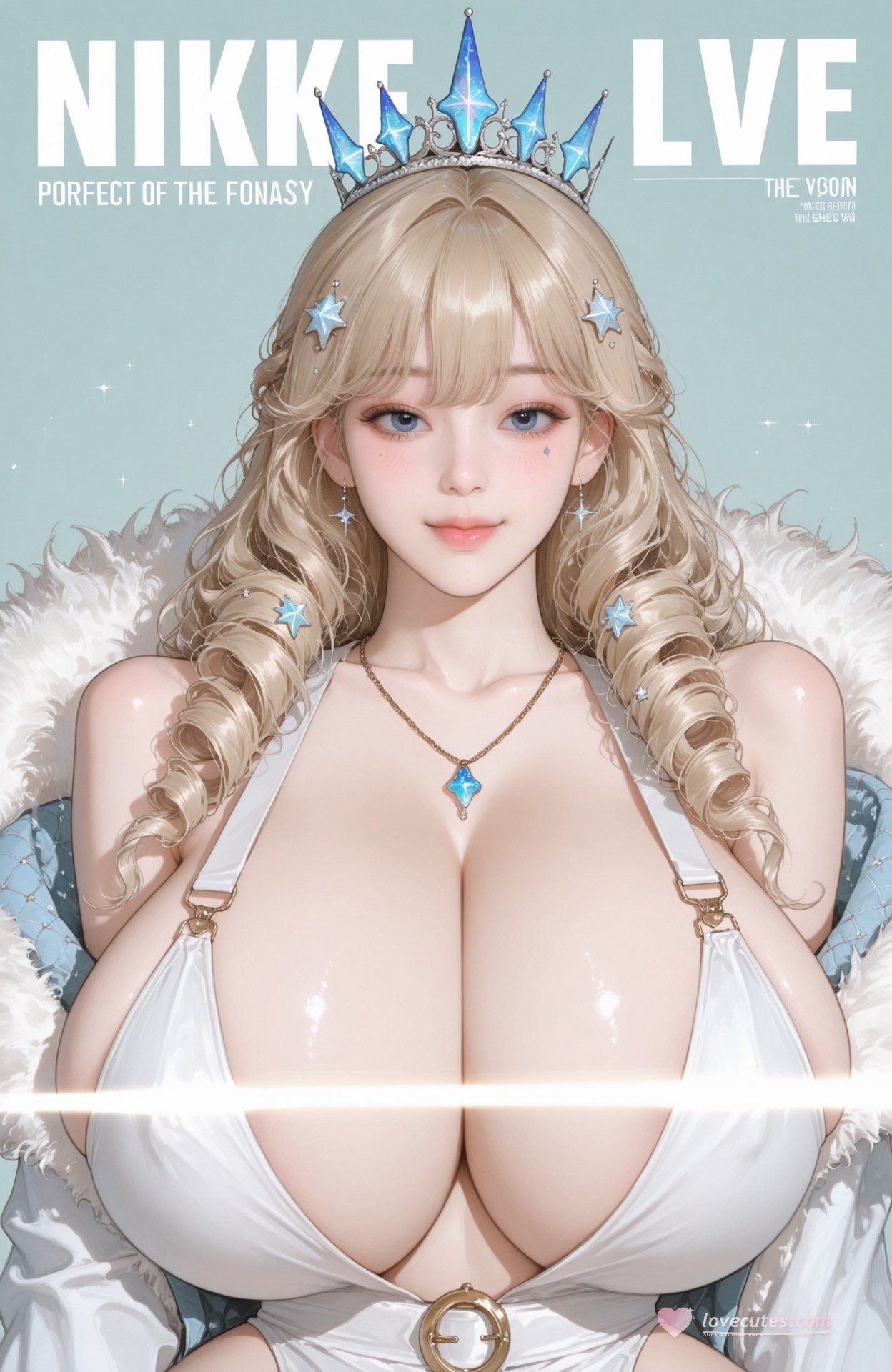 AI Generated Anime Girl - Goddess of Victory NIKKE Crown แกลเลอรี AI explicit nude detail 91P