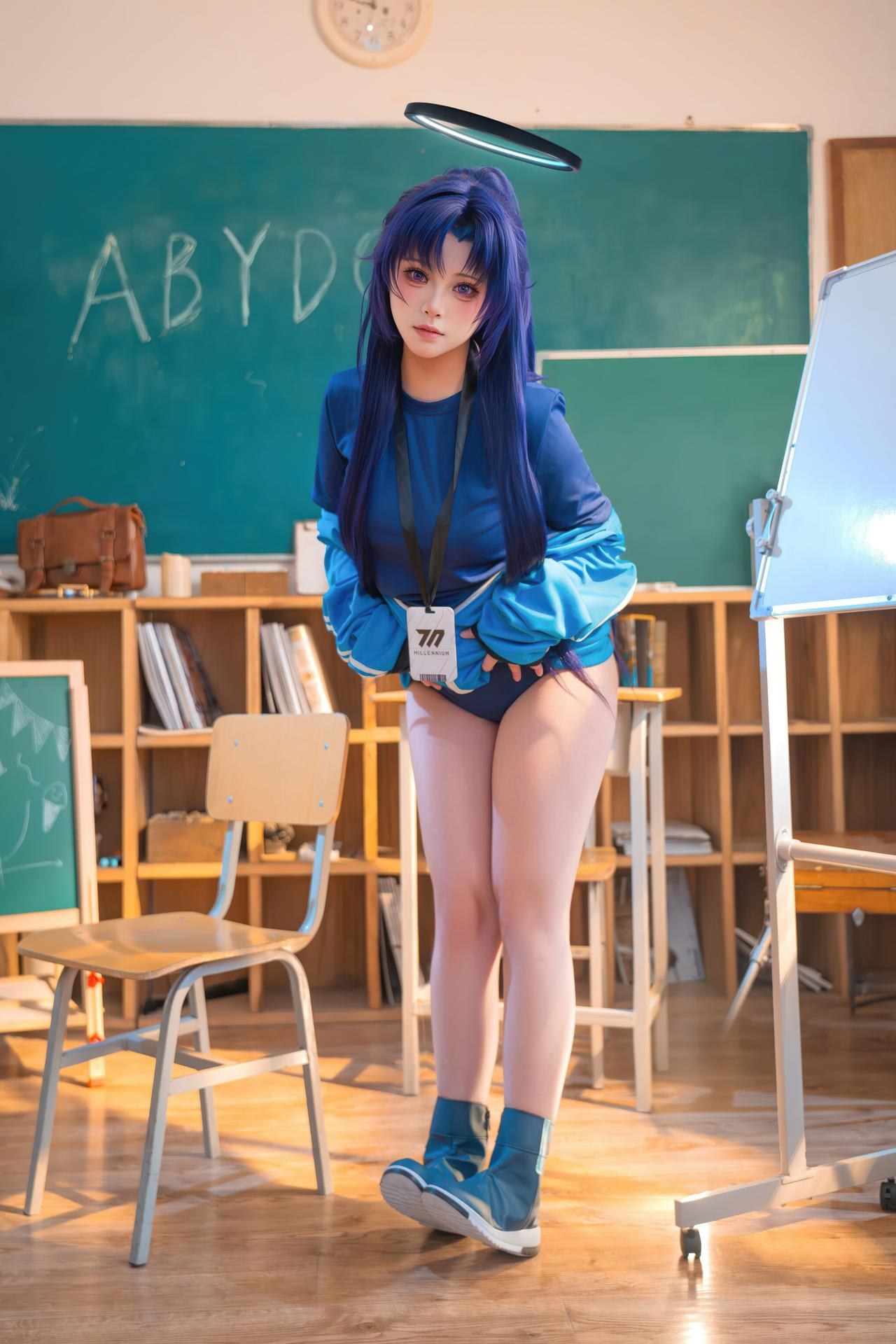 [cosplay] Guoguo - Yuuka cosplay photo set 58P