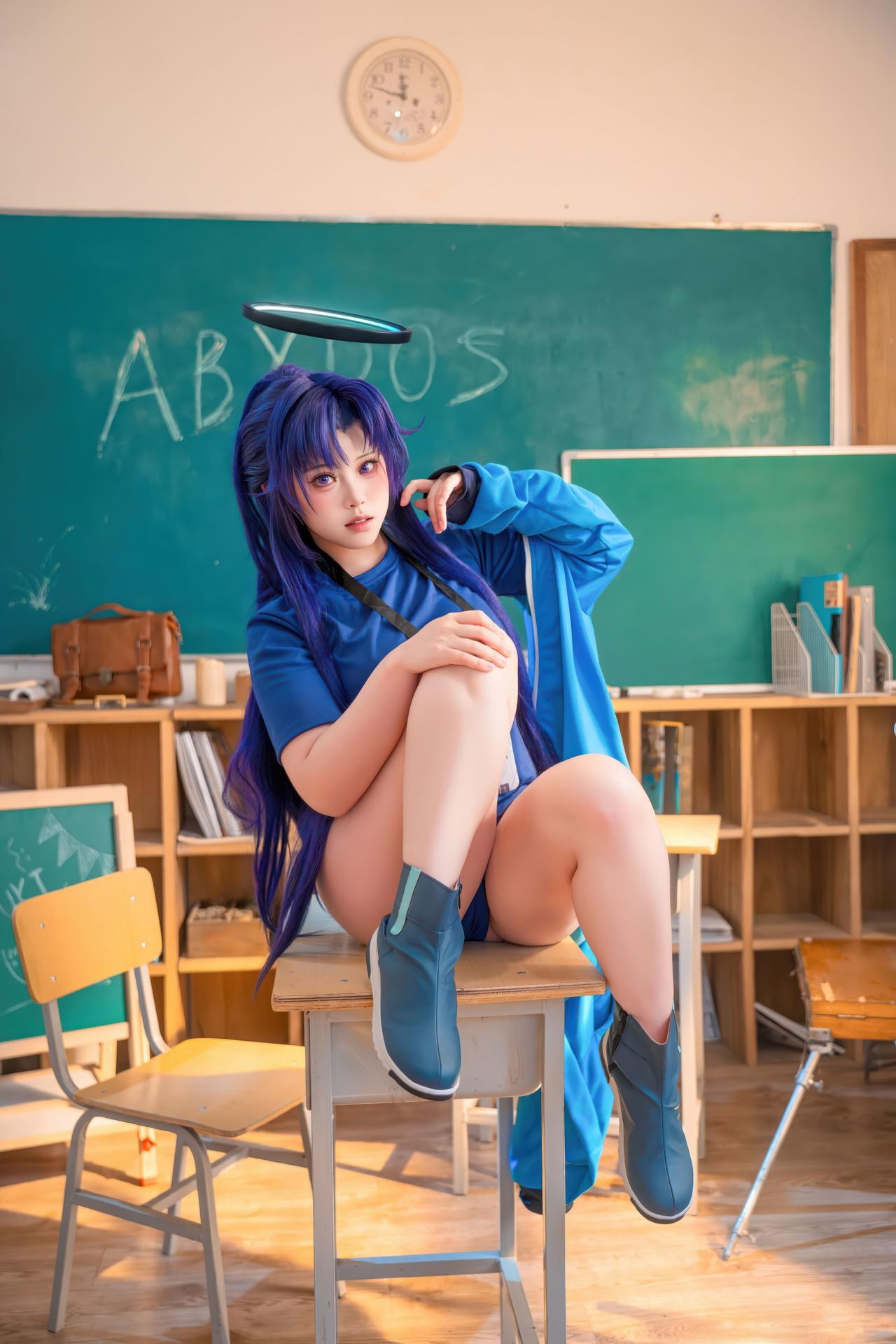 [cosplay] Guoguo - Yuuka cosplay photo set 58P
