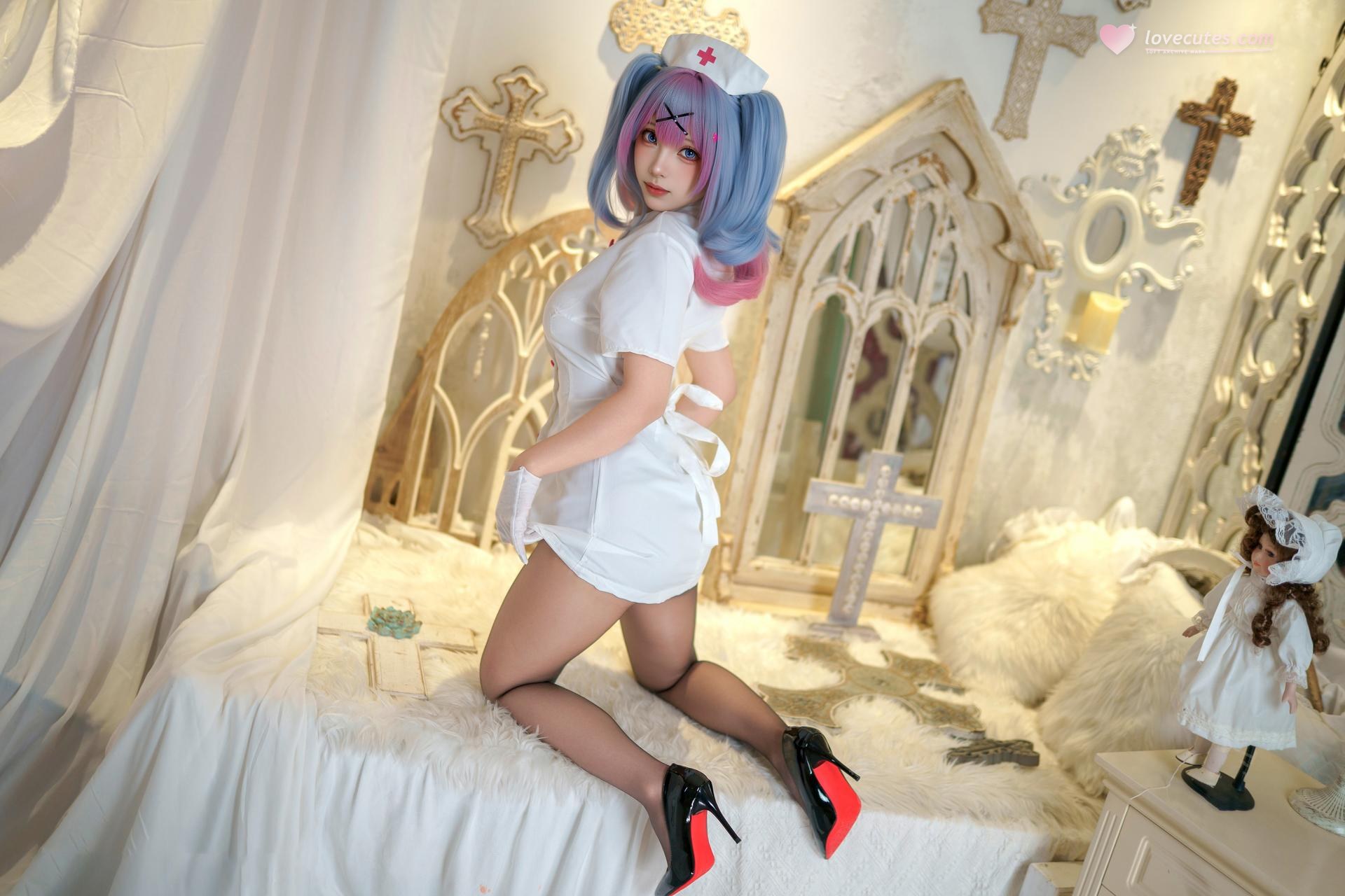 [photo set] Bangni Bunny - Rabbit Hole Nurse 코스프레 화보 86P9V