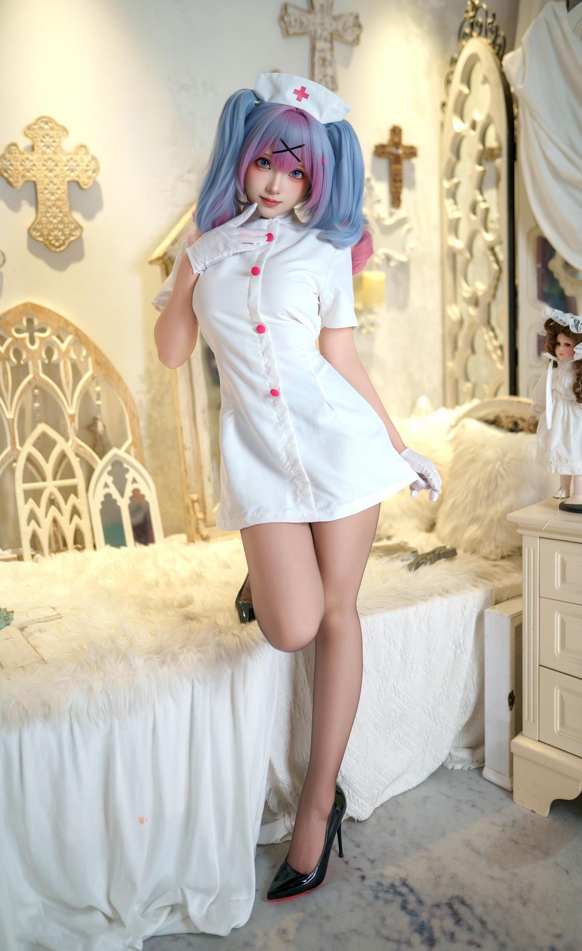 [photo set] Bangni Bunny - Rabbit Hole Nurse 코스프레 화보 86P9V