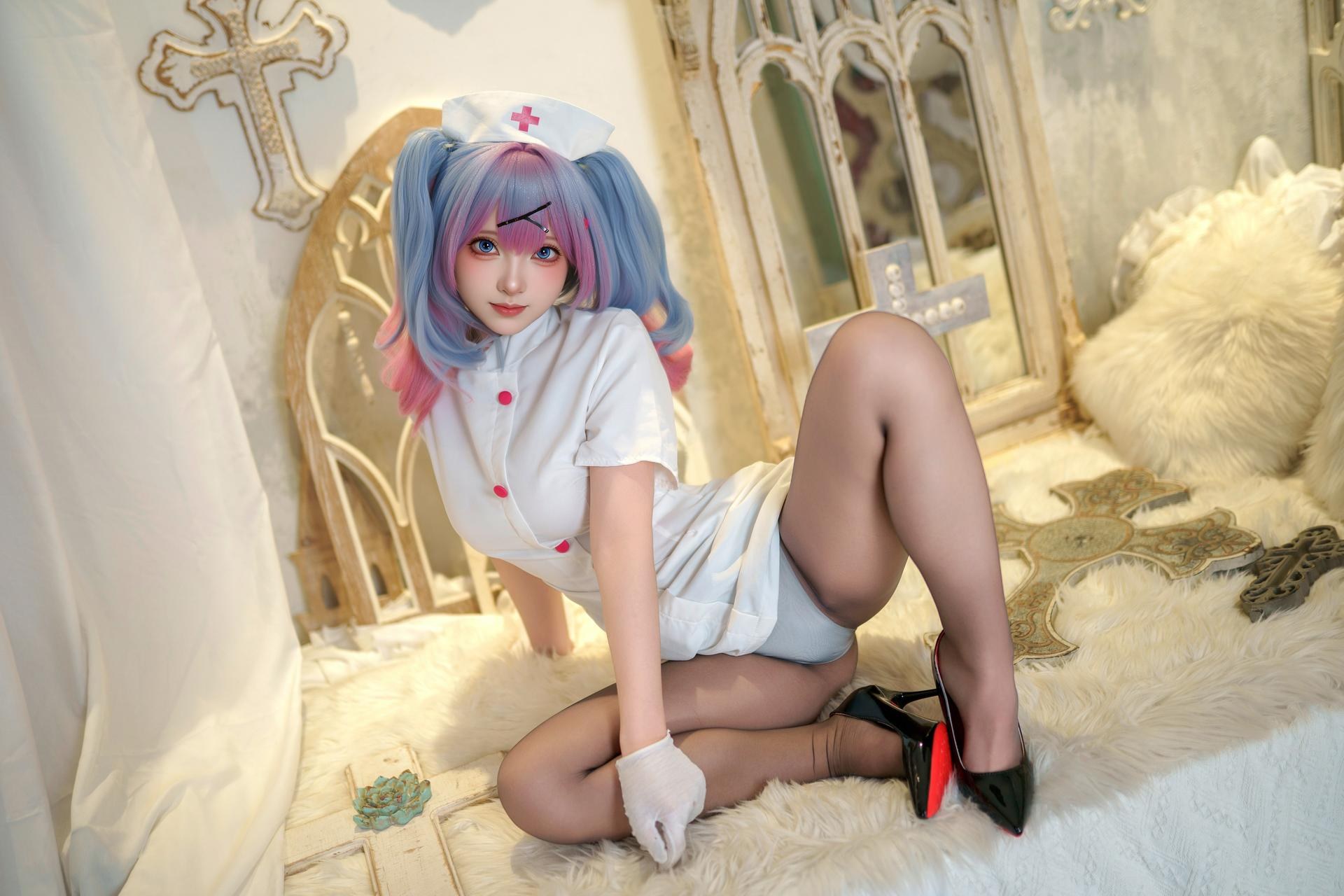 [photo set] Bangni Bunny - Rabbit Hole Nurse 코스프레 화보 86P9V