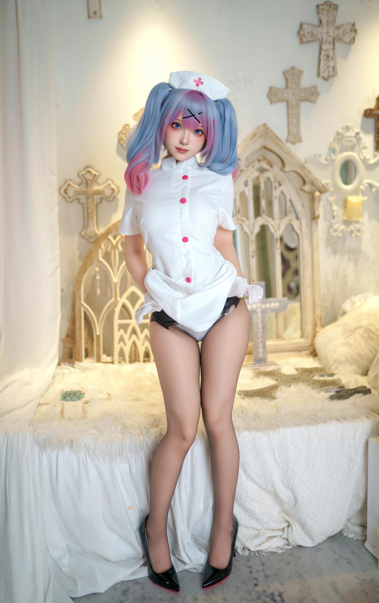 [photo set] Bangni Bunny - Rabbit Hole Nurse 코스프레 화보 86P9V