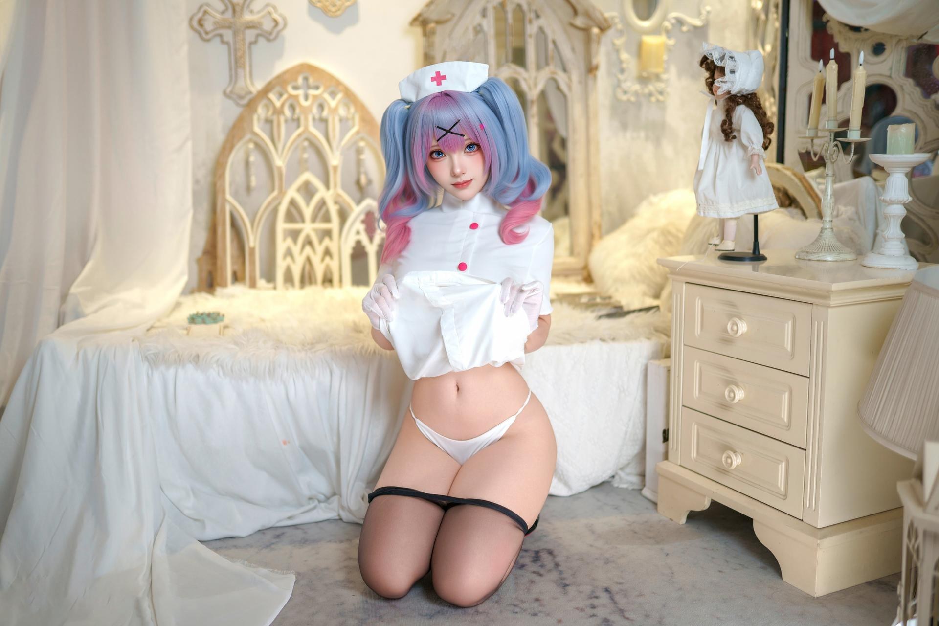 [photo set] Bangni Bunny - Rabbit Hole Nurse 코스프레 화보 86P9V