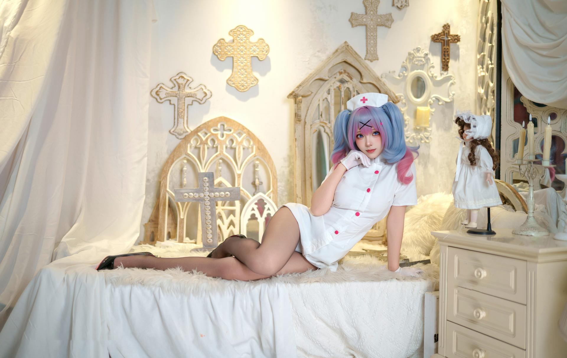 [photo set] Bangni Bunny - Rabbit Hole Nurse 코스프레 화보 86P9V