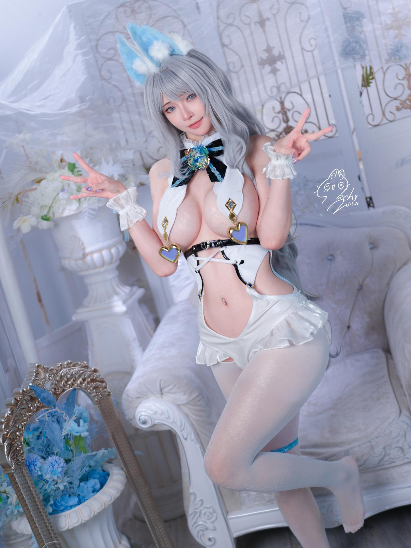 [photo set] Machi Magi - White Rabbit real-person photo set 92P