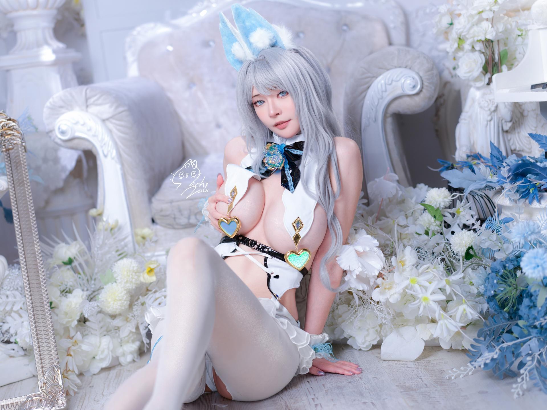 [写真] Machi馬吉 - White Rabbit：美腿大尺度 92P