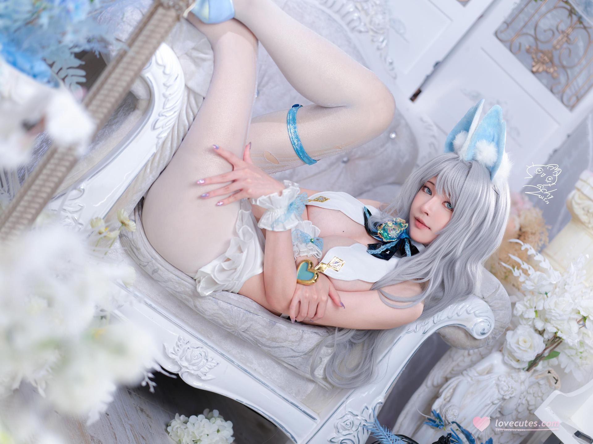 [写真] Machi馬吉 - White Rabbit：美腿大尺度 92P