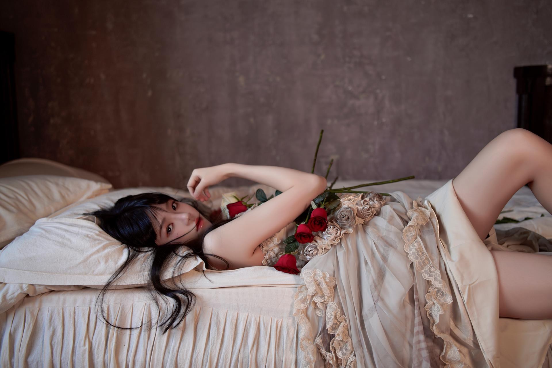 [photo set] Sakurato Miao - Glass Rose 코스프레 화보 11P