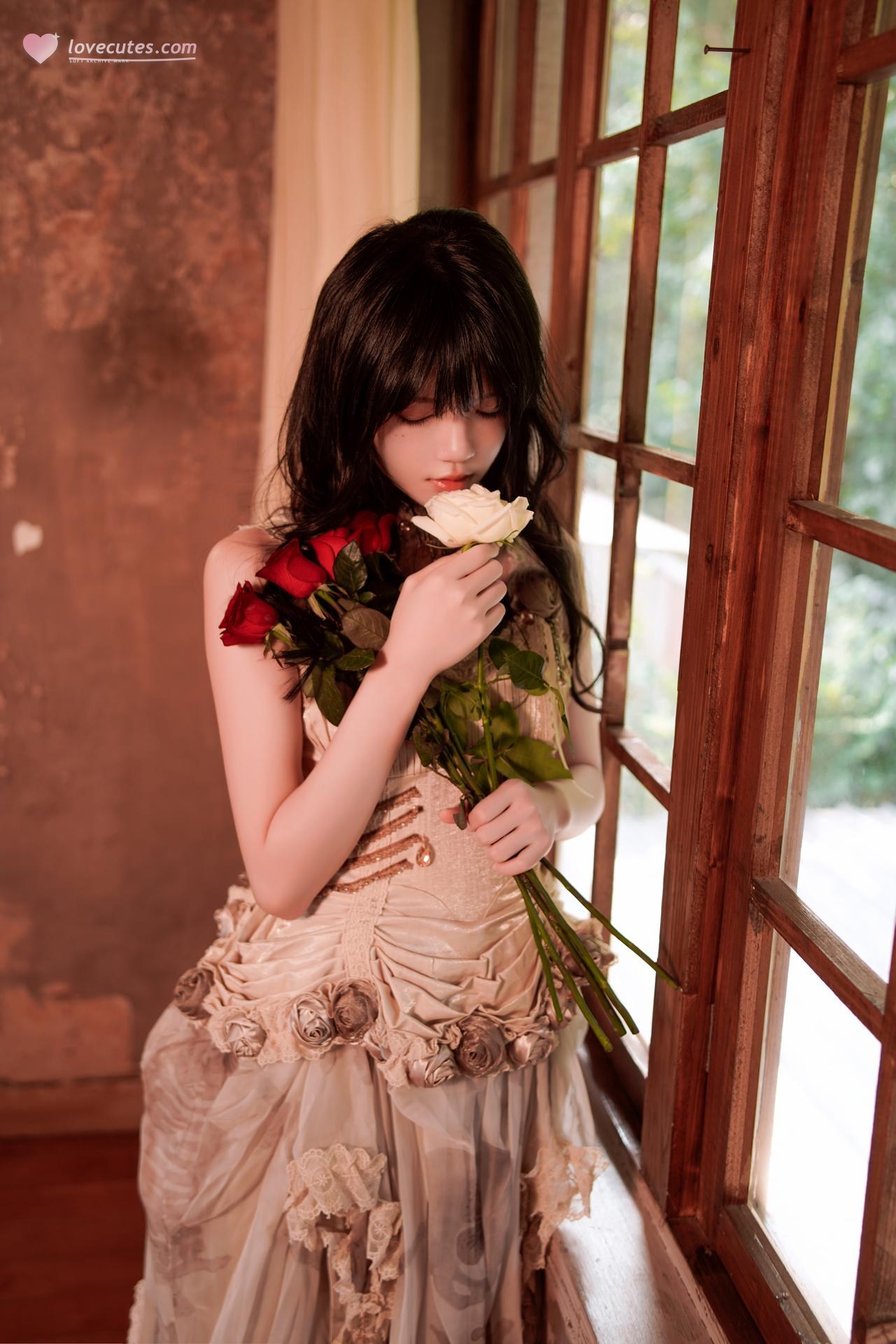 [photo set] Sakurato Miao - Glass Rose 코스프레 화보 11P
