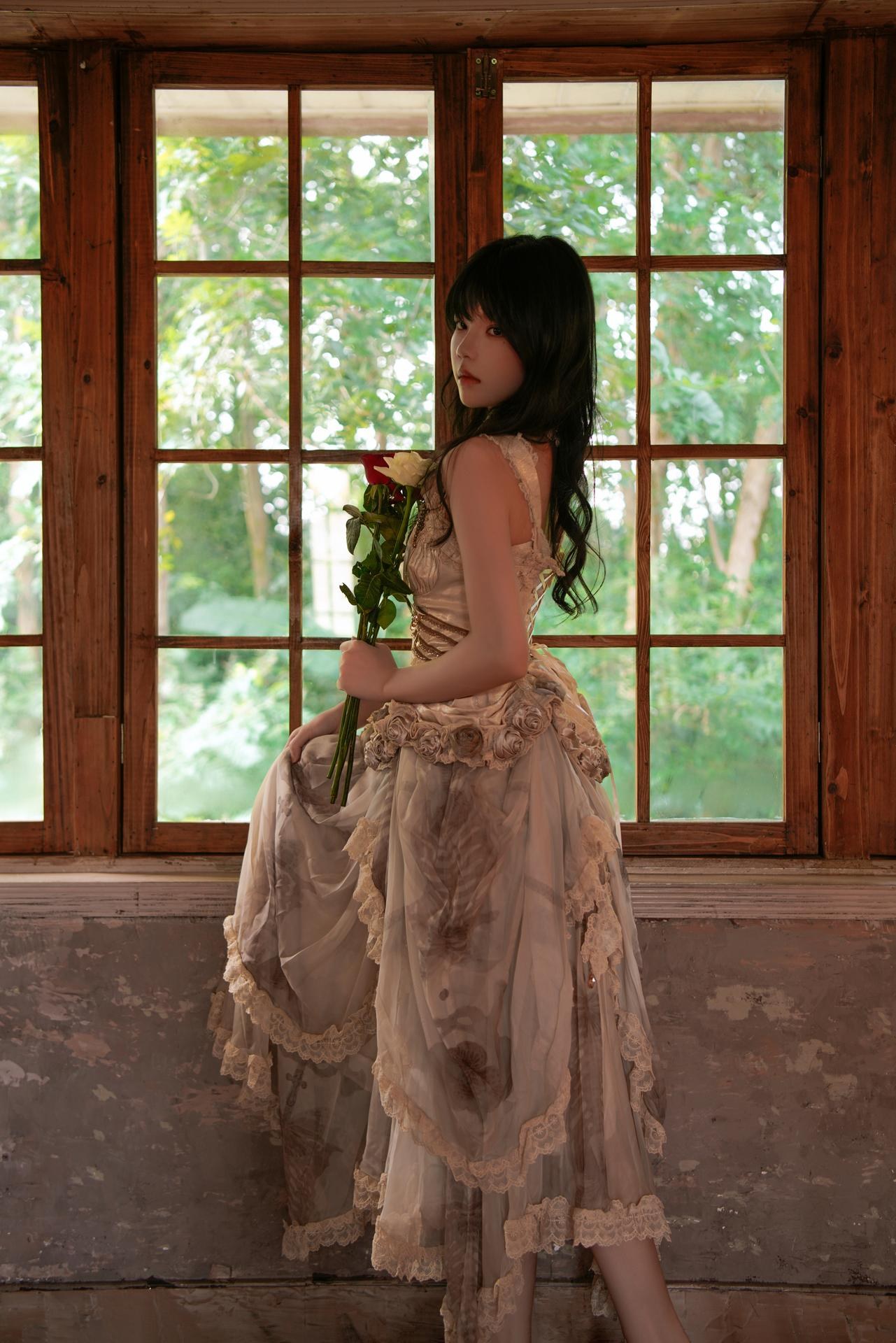 [photo set] Sakurato Miao - Glass Rose 코스프레 화보 11P