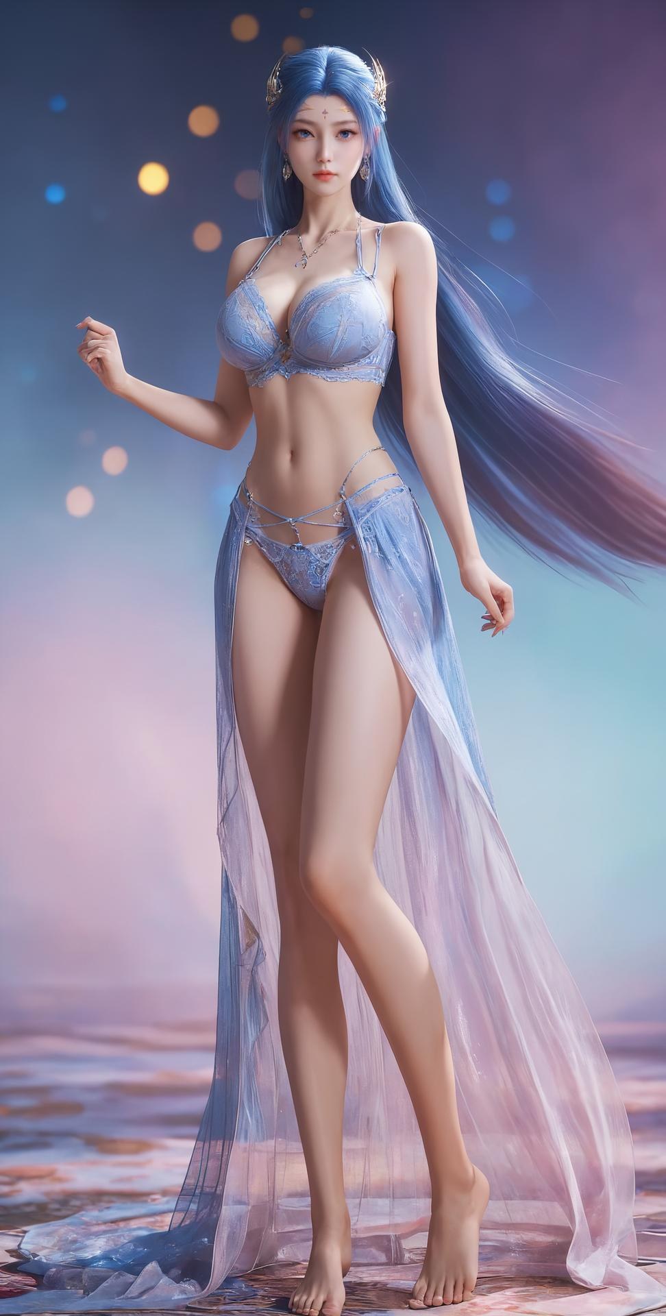 AI Porn - Douluo Dalu Tang Wutong blue-haired fairy explicit nude blue-haired fairy styling, explicit nude detail, bedroom poses AI Adult Gallery 276P