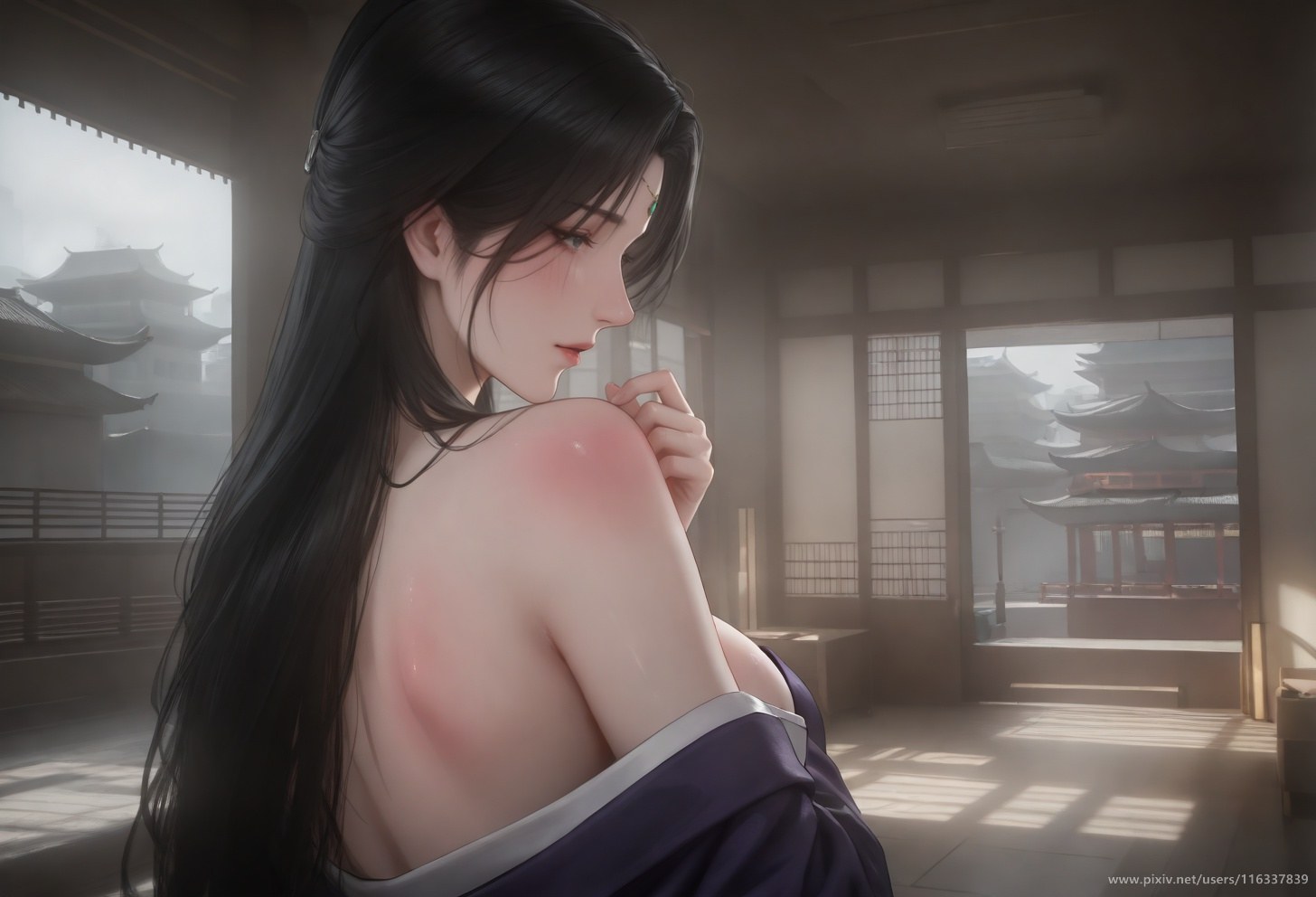 AI Porn - 裴 白衣ストッキング トップレス成人向け 白衣、ストッキング、トップレス、ベッド風ポーズ AI画像ギャラリー 139P