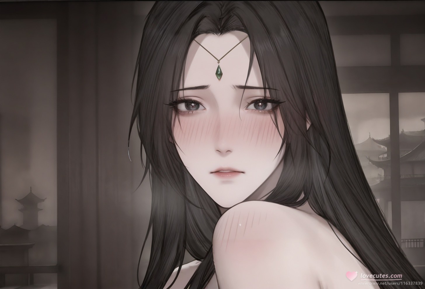 AI Porn - 裴：古风剧情白衣露点成人向圖集 102P