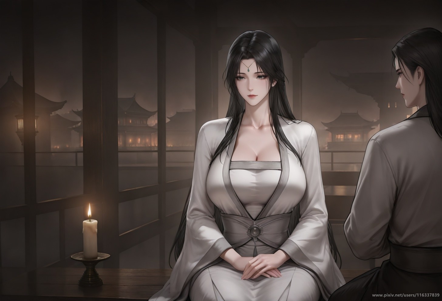 AI Porn - 배 고풍 흰 의상 스토리 성인 고풍 흰 의상, 실내 스토리, 상반신 노출 AI 이미지 갤러리 102P