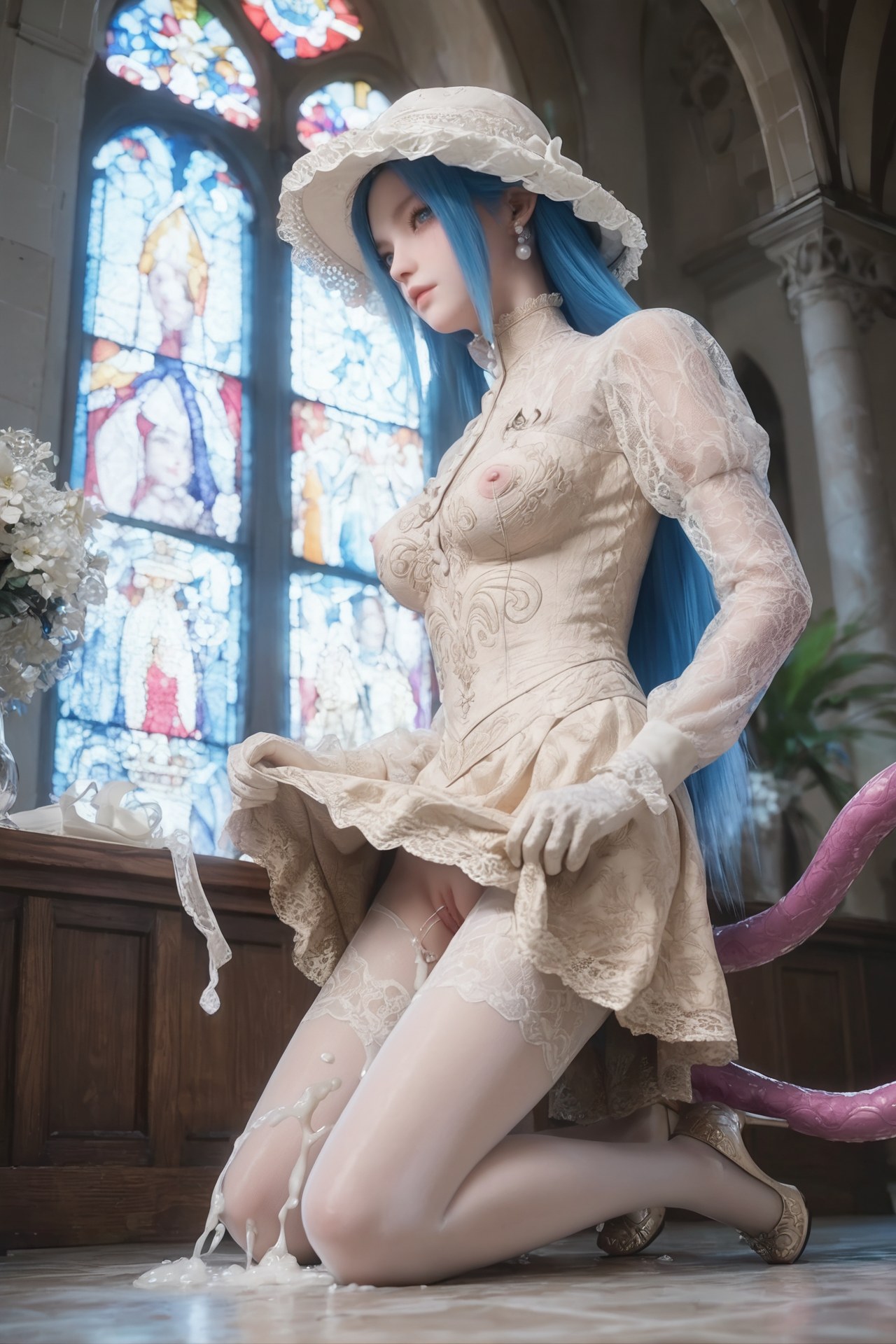 AI Porn - Đấu La Đại Lục Đường Vũ Đồng tóc hồng tóc dài bộ ảnh nhân vật bộ sưu tập AI 765P