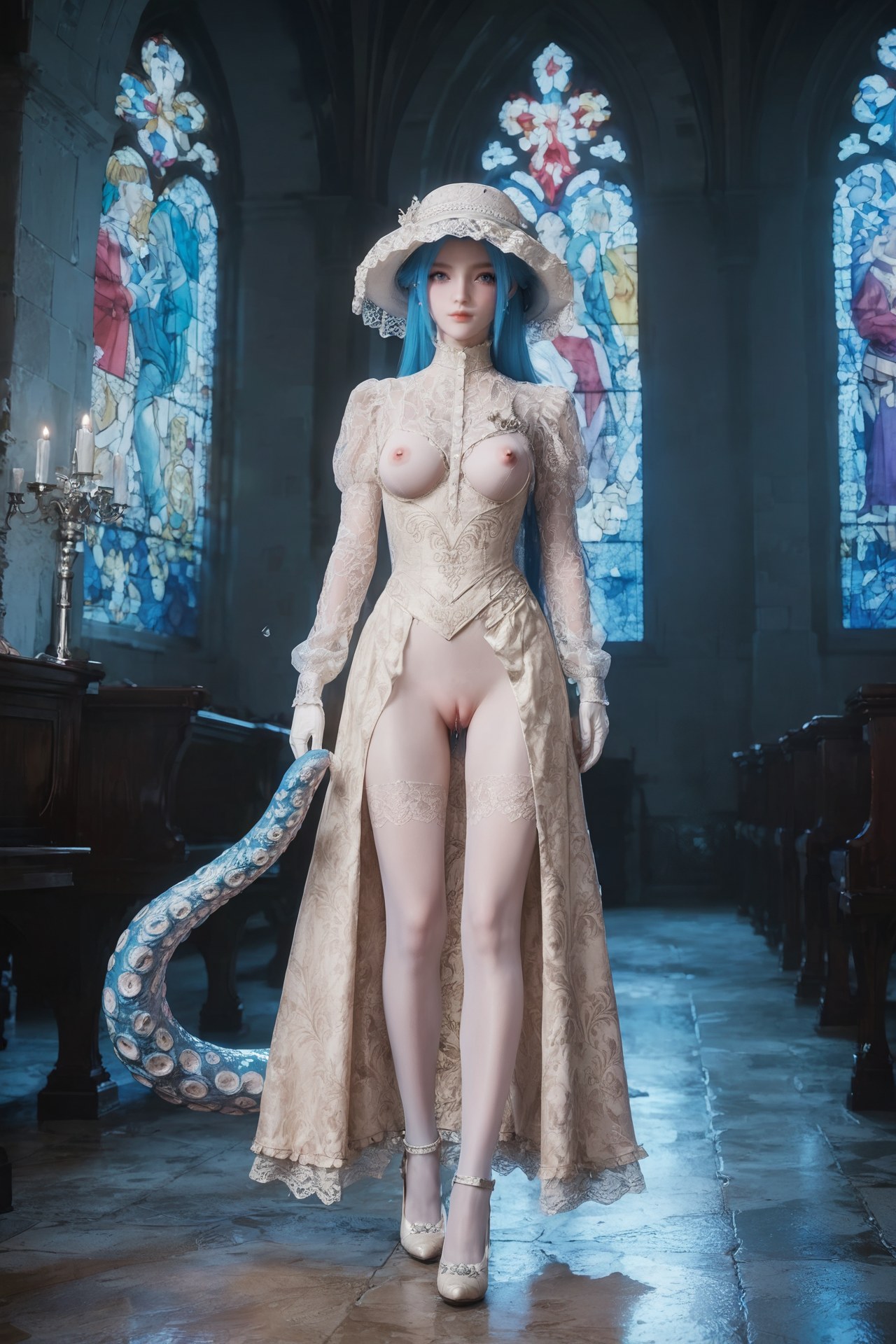 AI Porn - Đấu La Đại Lục Đường Vũ Đồng tóc hồng tóc dài bộ ảnh nhân vật bộ sưu tập AI 765P