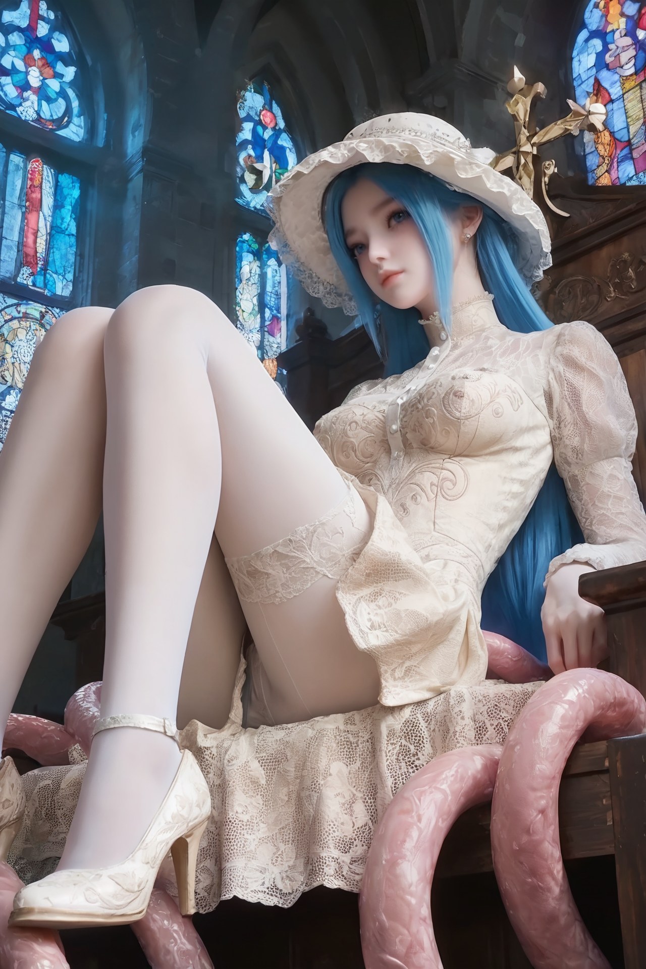 AI Porn - 斗羅大陸 唐舞桐 ピンク髪 ロングヘア キャラクター画像集 AI画像ギャラリー 765P
