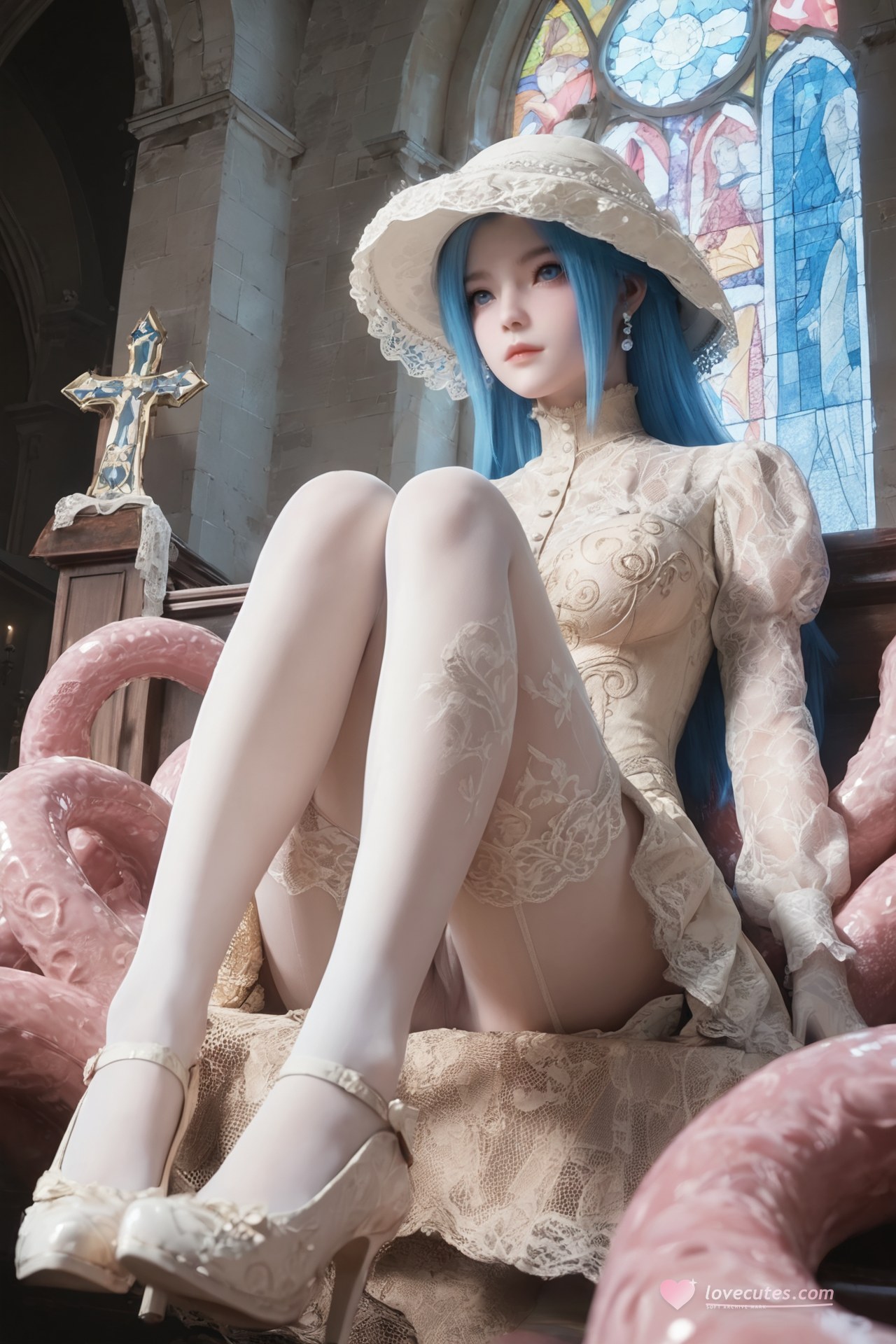 AI Porn - 斗羅大陸 唐舞桐 ピンク髪 ロングヘア キャラクター画像集 AI画像ギャラリー 765P