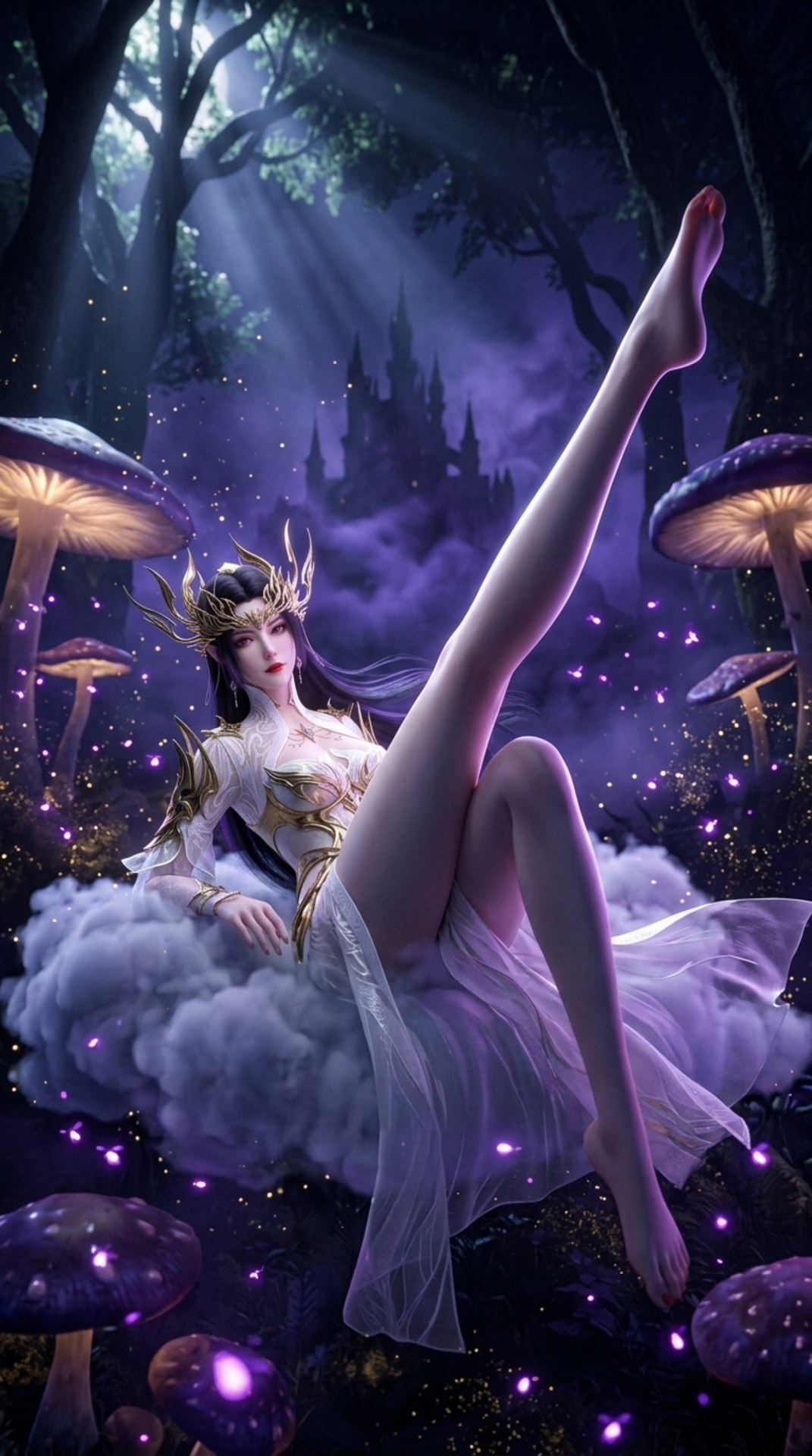 AI Porn - Battle Through the Heavens Medusa fantasy hanfu character gallery long hair AI Adult Gallery 60P