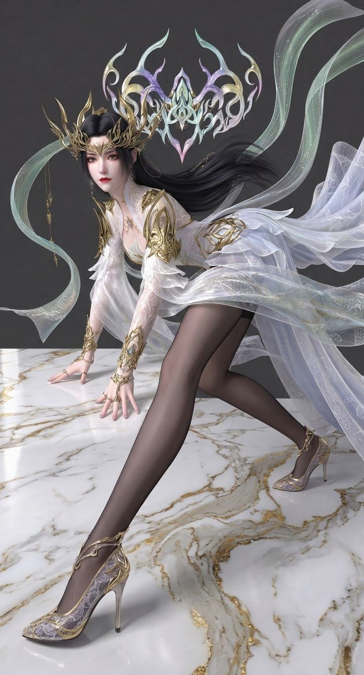 AI Porn - Battle Through the Heavens Medusa 고풍 캐릭터 갤러리 긴 머리 AI 이미지 갤러리 60P