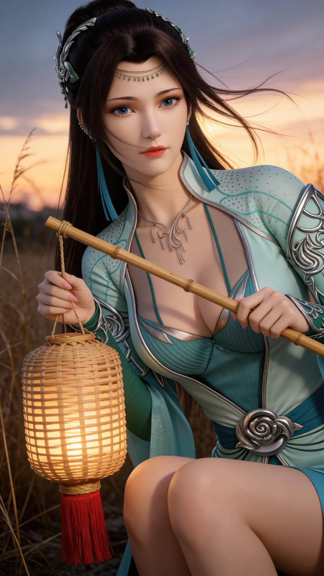 AI Porn - 斗破苍穹 云韵：古风长发角色写真AI成人向图集 941P