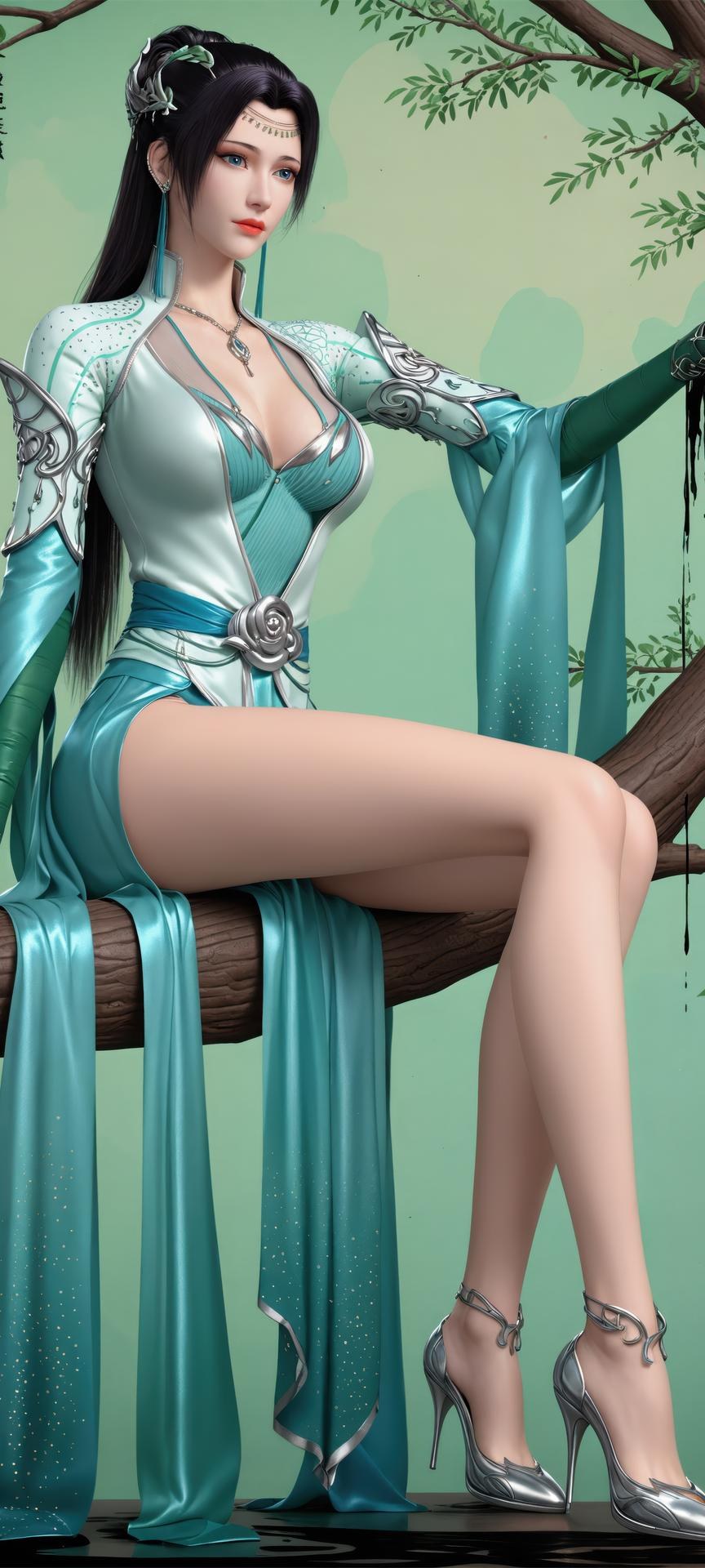 AI Porn - Battle Through the Heavens Yun Yun แฟนตาซีจีน ผมยาว แกลเลอรีตัวละคร แกลเลอรี AI 941P