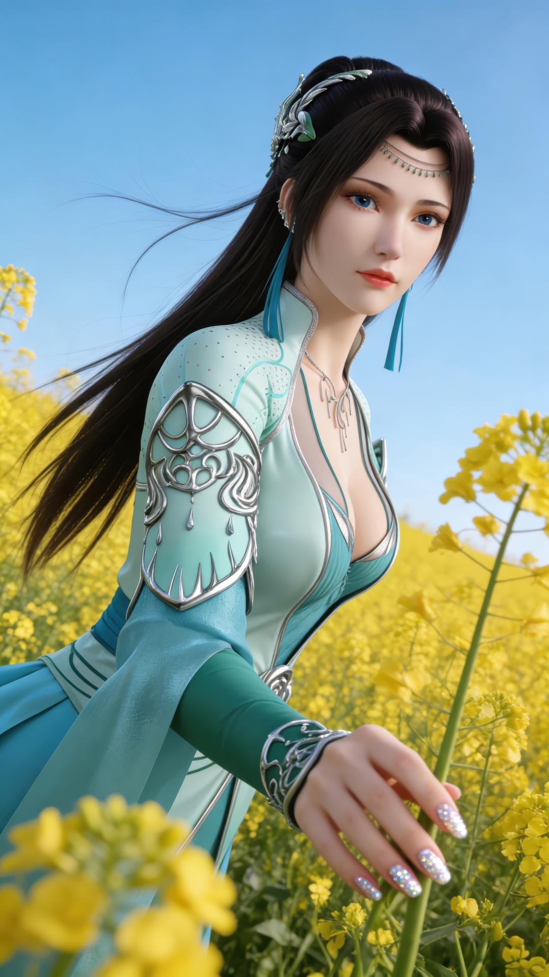 AI Porn - Battle Through the Heavens Yun Yun 고풍 긴 머리 캐릭터 갤러리 AI 이미지 갤러리 941P