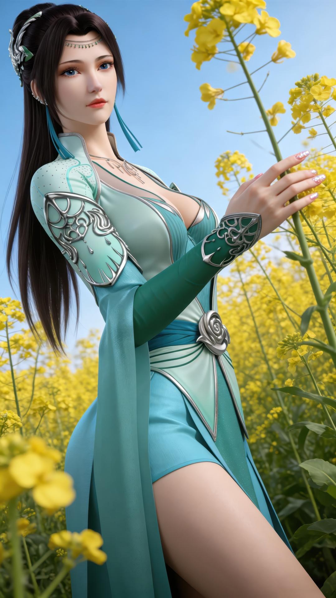 AI Porn - 斗破苍穹 云韵：古风长发角色写真AI成人向图集 941P