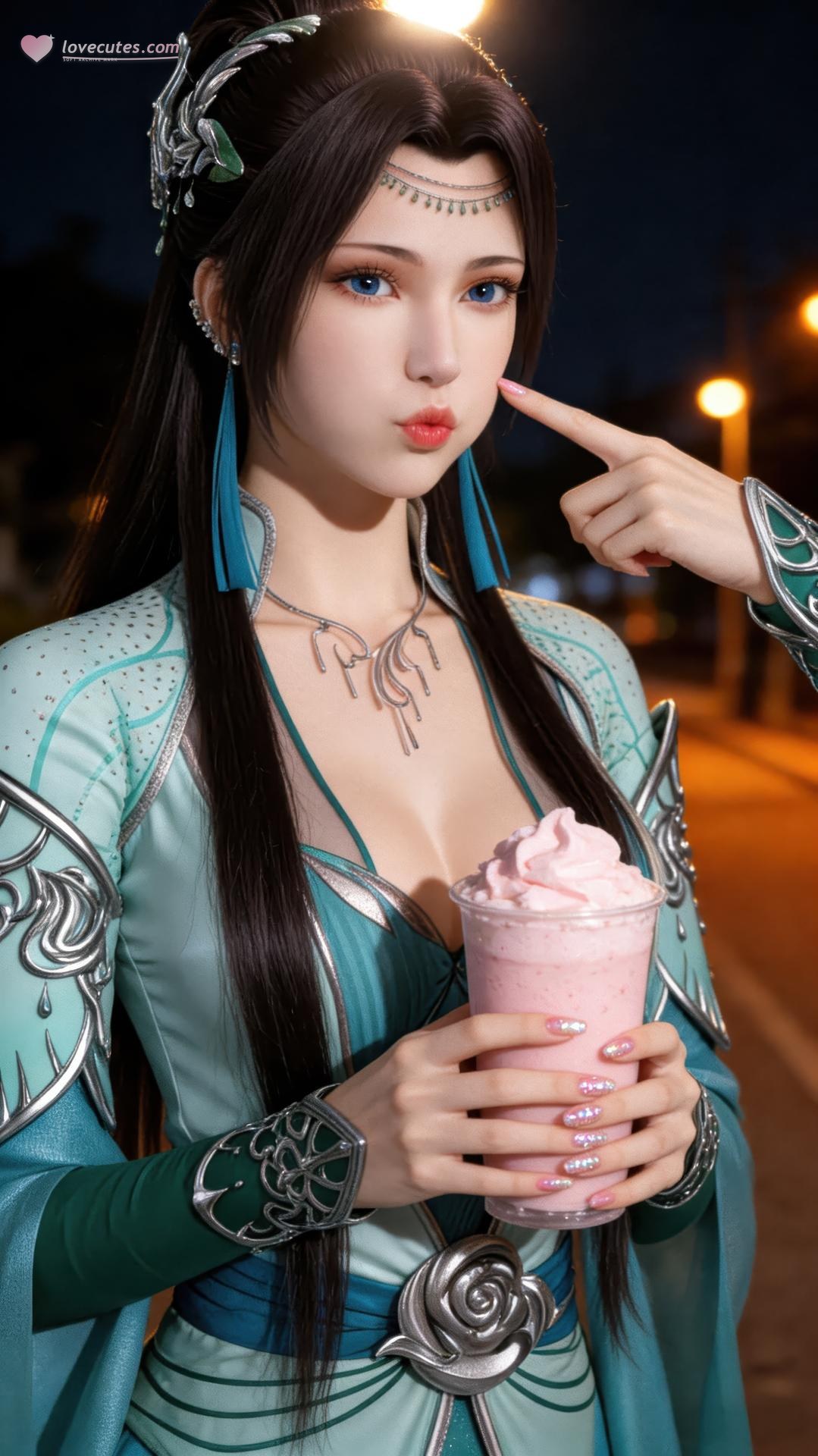 AI Porn - 斗破苍穹 云韵：古风长发角色写真AI成人向图集 941P