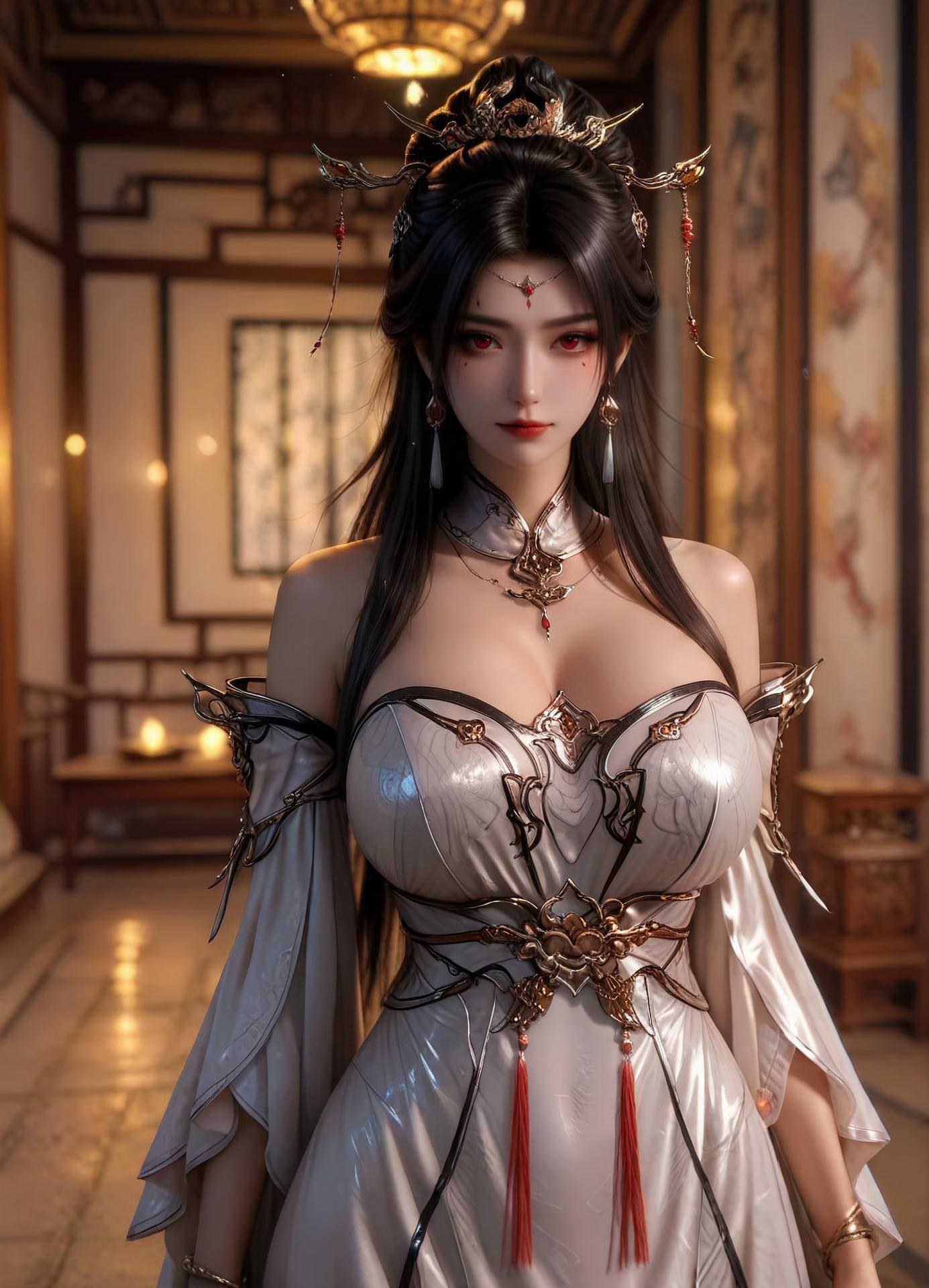 AI Porn - Tiên Nghịch Yao Xixue cổ phong bộ ảnh nhân vật tóc dài bộ sưu tập AI 110P