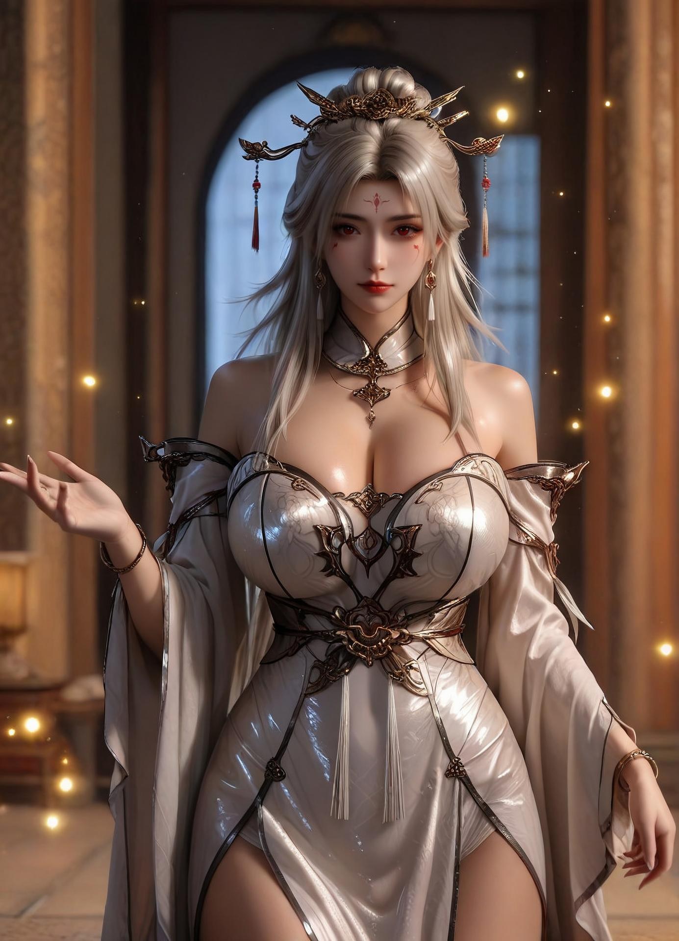 AI Porn - Tiên Nghịch Yao Xixue cổ phong bộ ảnh nhân vật tóc dài bộ sưu tập AI 110P