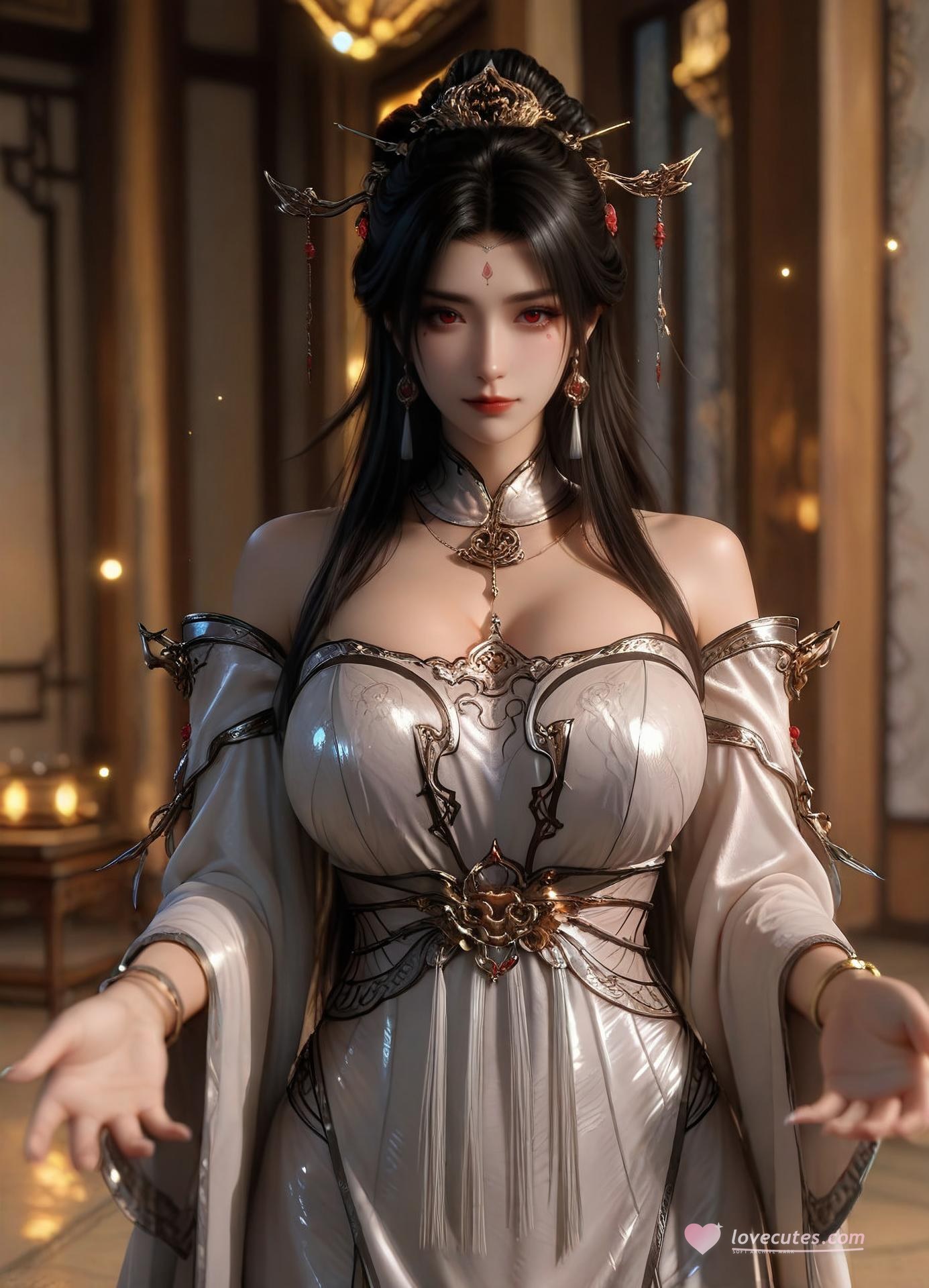 AI Porn - Tiên Nghịch Yao Xixue cổ phong bộ ảnh nhân vật tóc dài bộ sưu tập AI 110P