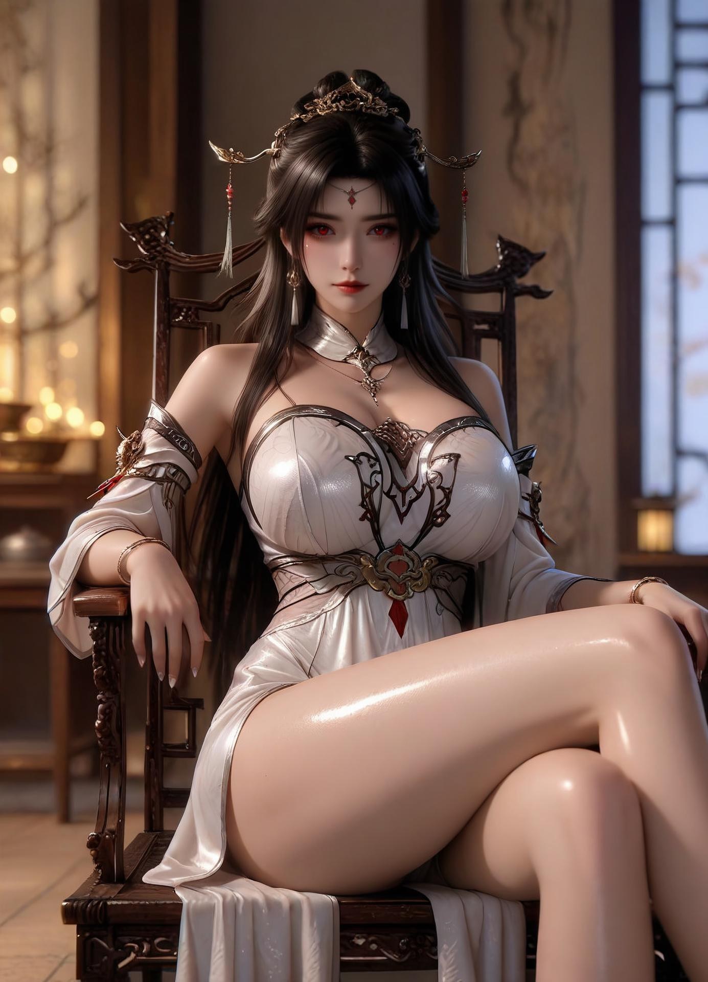 AI Porn - Tiên Nghịch Yao Xixue cổ phong bộ ảnh nhân vật tóc dài bộ sưu tập AI 110P