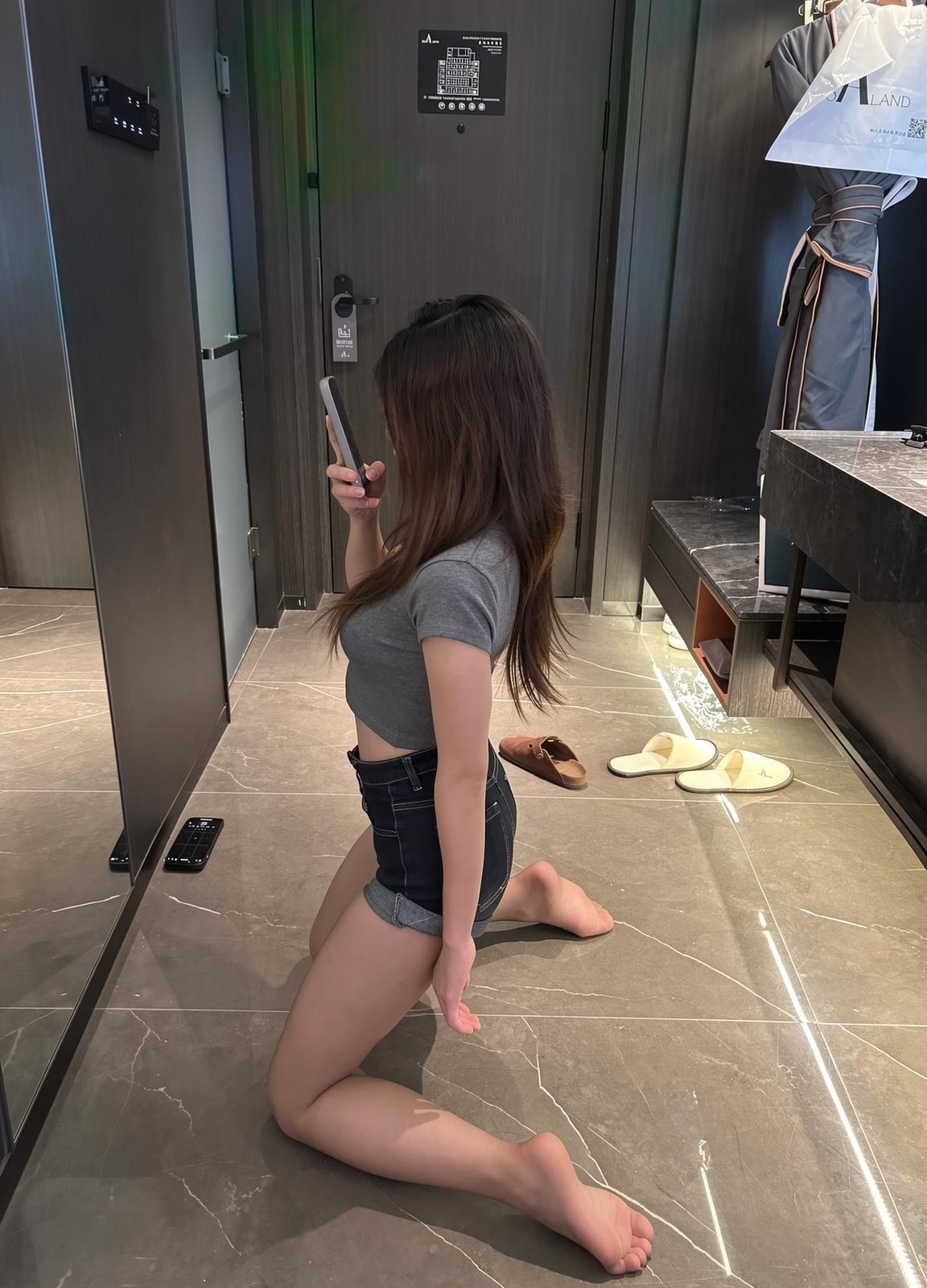 [Private Room] Zhishitu - bộ đăng ký khách sạn chân đẹp 103P3V