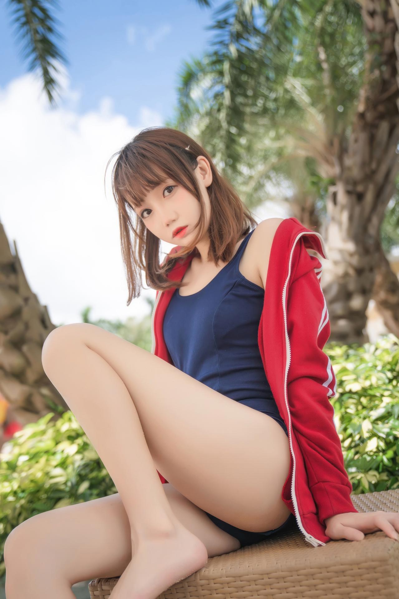 [Photo Set] Menmentan - school swimsuit Model Photo Set 20P