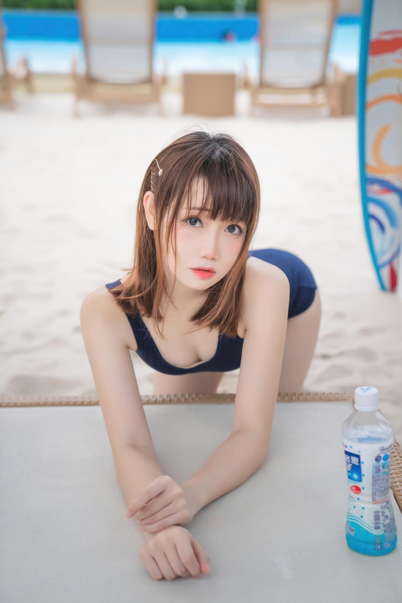 [Photo Set] Menmentan - school swimsuit Model Photo Set 20P
