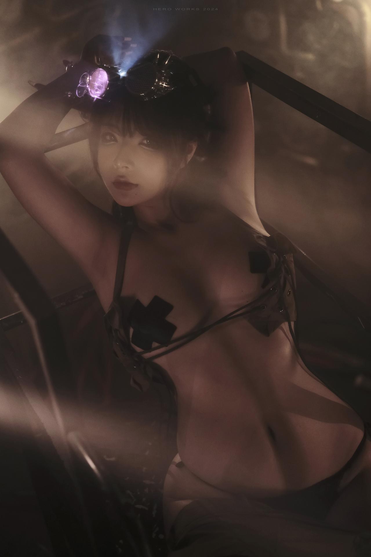 [寫真] yuuhui玉汇 - 蒸汽维修工：美腿大尺度寫真 26P