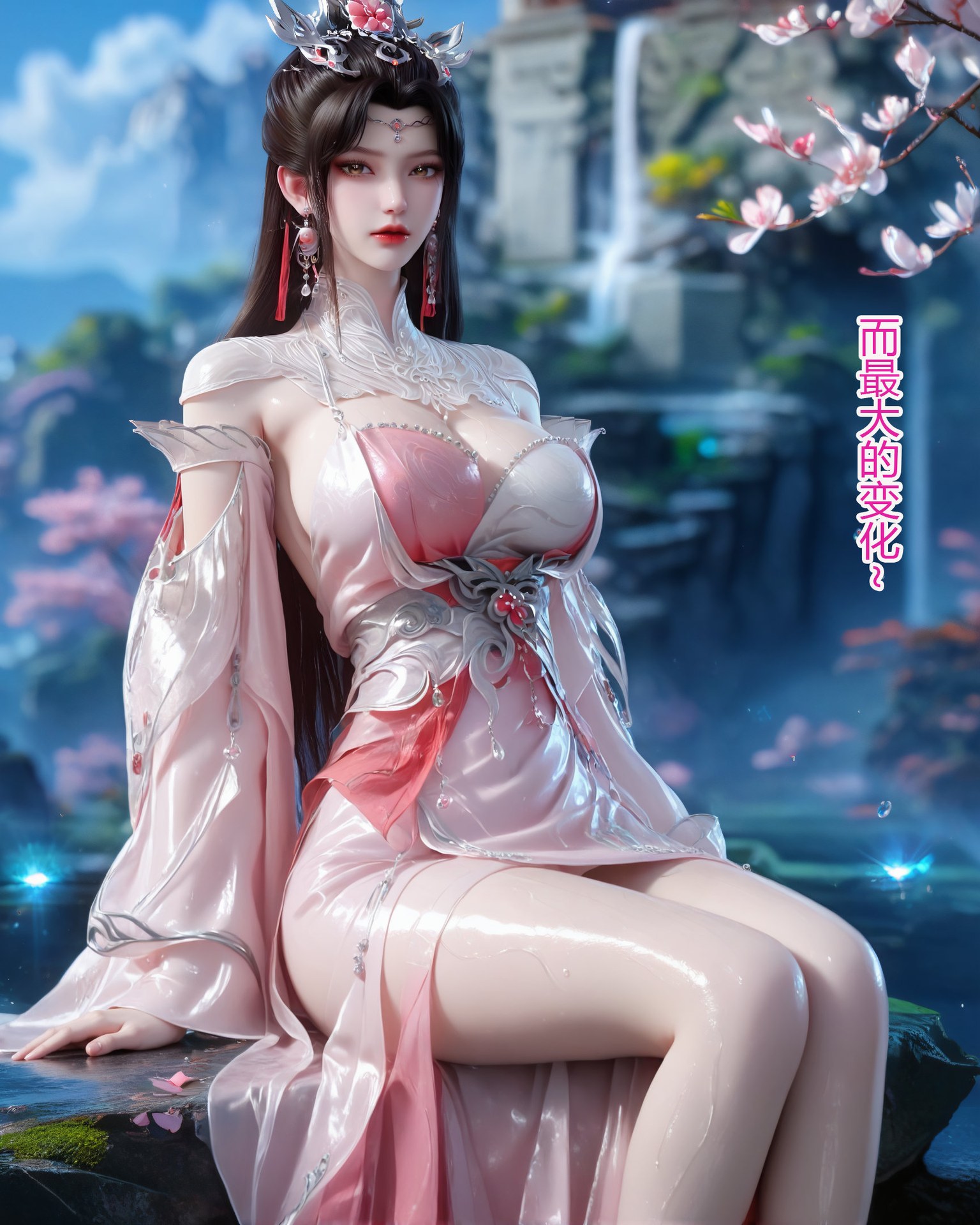 AI Porn - 千幻淫欲道 柳眉：古风成人向角色寫真AI成人向圖集 255P