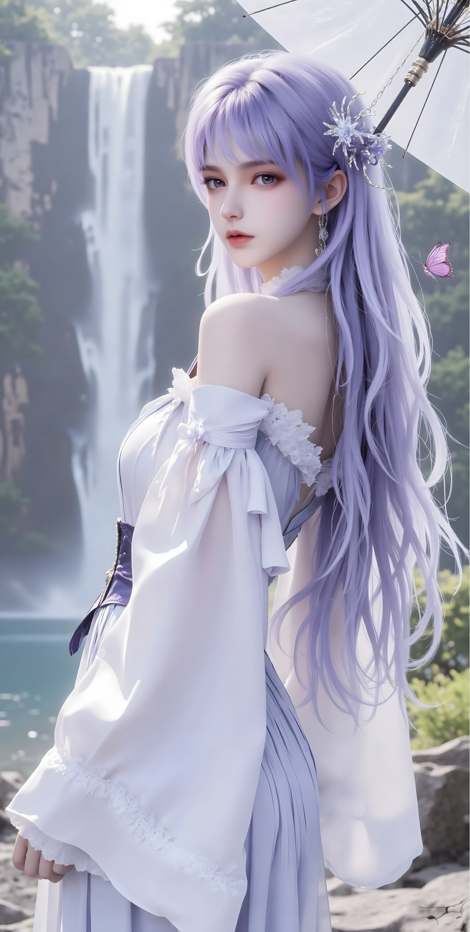 AI Porn - 圣采儿 古風 キャラクター画像集 ロングヘア AI画像ギャラリー 68P