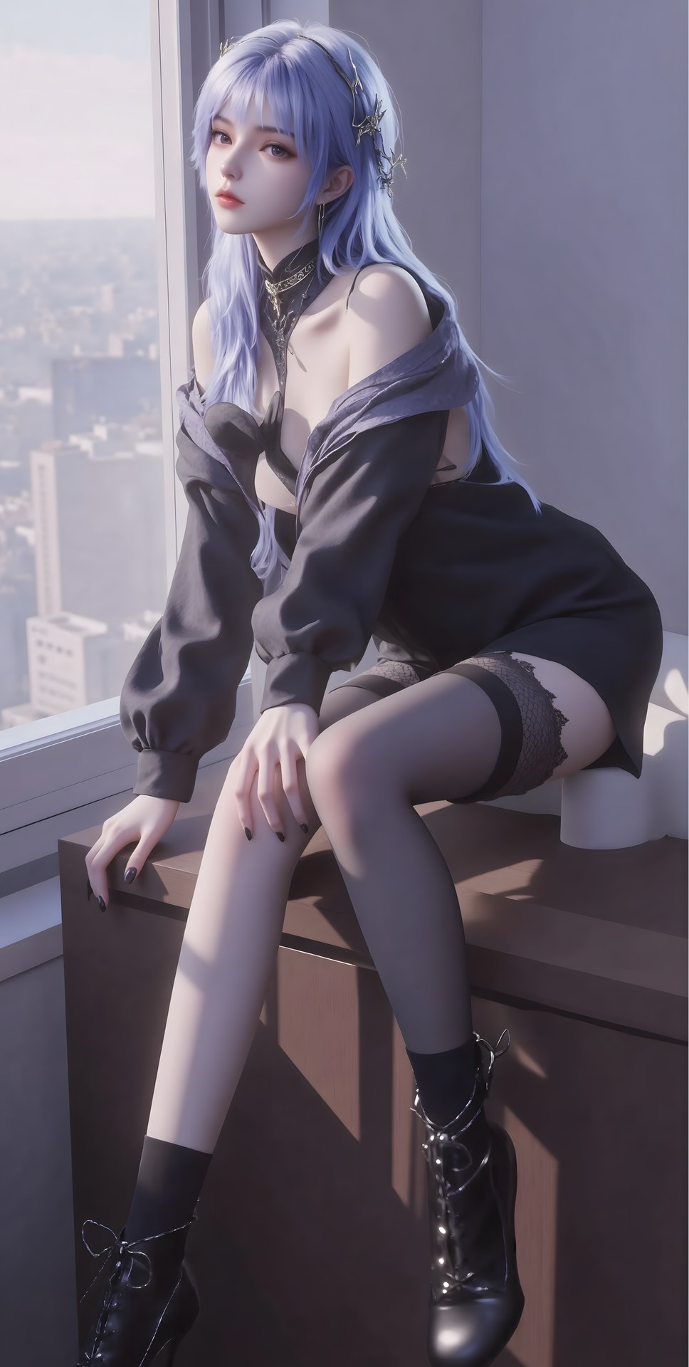 AI Porn - 圣采儿 古風 キャラクター画像集 ロングヘア AI画像ギャラリー 68P