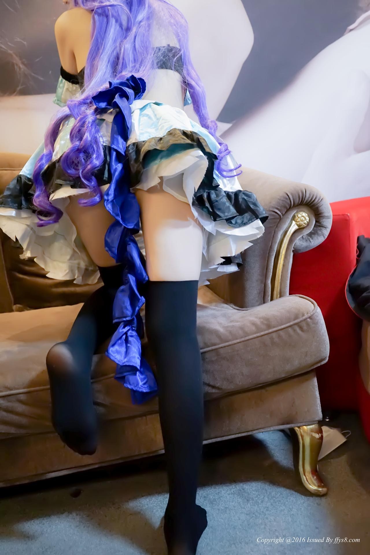 [cosplay] 少女映画 - 美云·金努梅尔：翘臀女仆黑丝大尺度角色还原 70P
