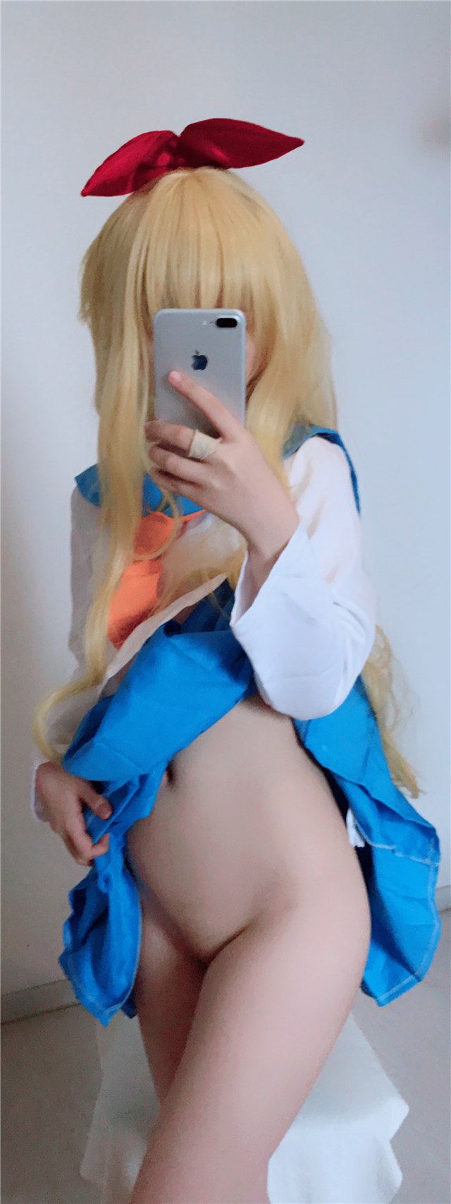 [Phòng riêng] Shaonv Yinghua - Selfie Bundle: bộ ảnh phòng riêng selfie chi tiết hở ngực bộ ảnh 277P4V