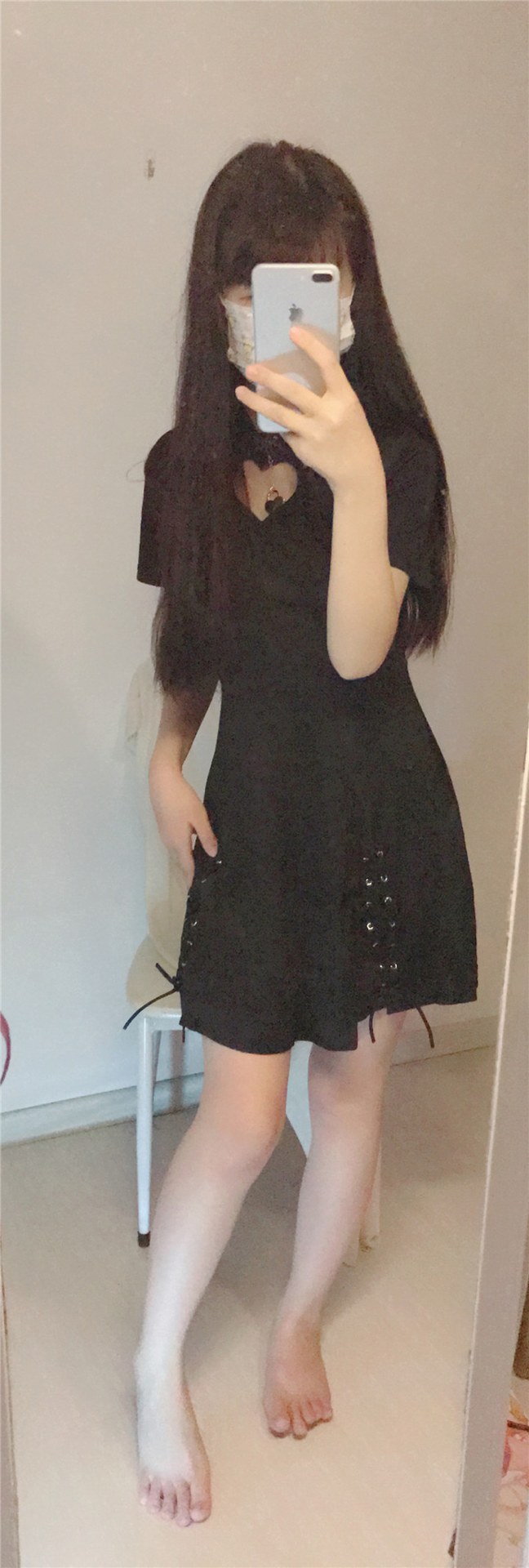 [Phòng riêng] Shaonv Yinghua - Selfie Bundle: bộ ảnh phòng riêng selfie chi tiết hở ngực bộ ảnh 277P4V