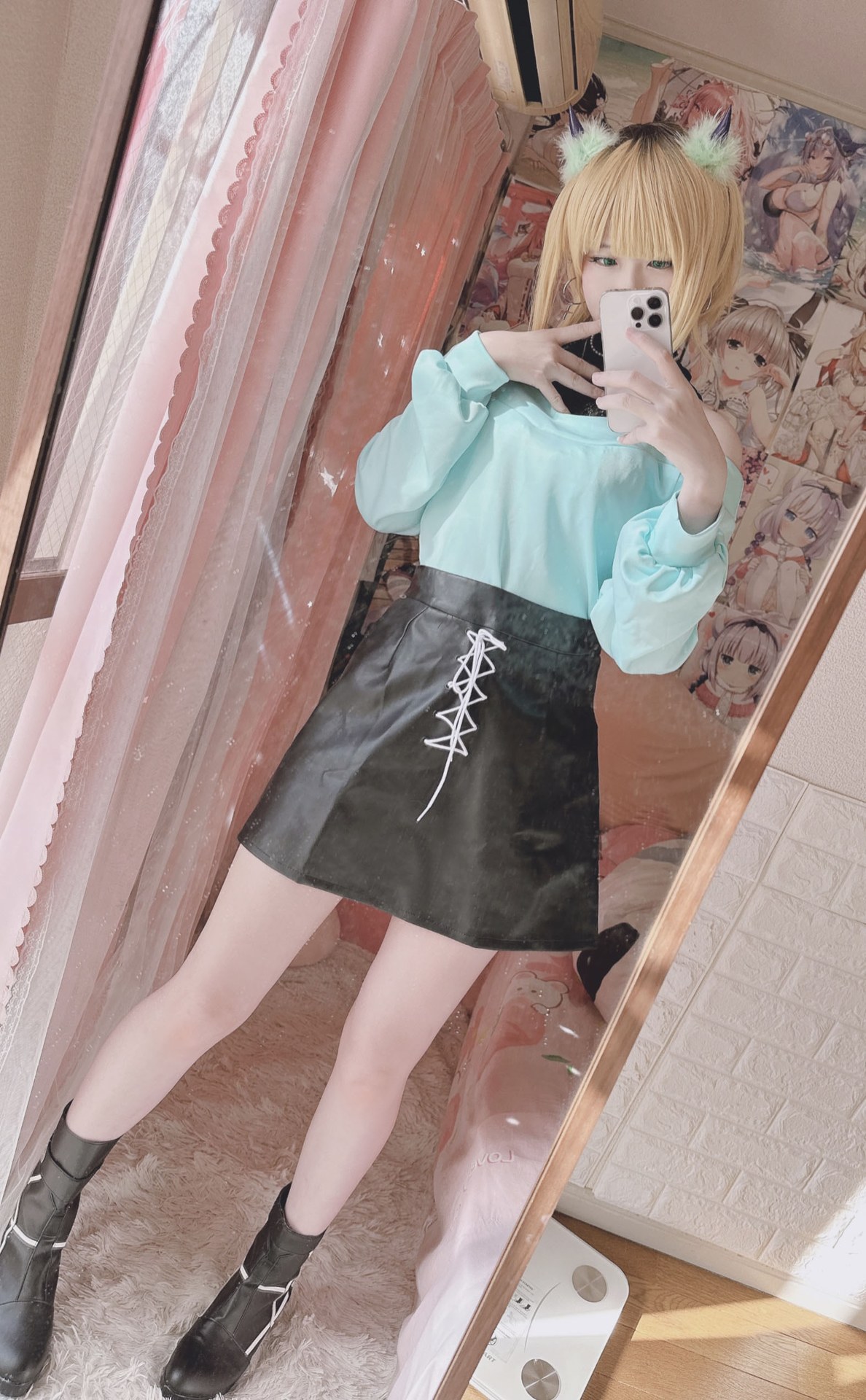 Xi Daidai - Cat-ear Casual Wear 사적인 분위기의 실사 사진집 20P1V