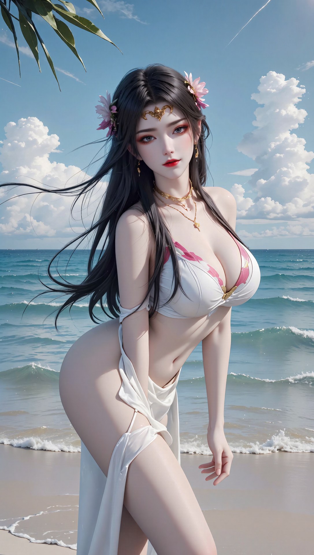 AI Porn - 斗破苍穹 美杜莎：古风角色寫真長髮AI成人向圖集 71P