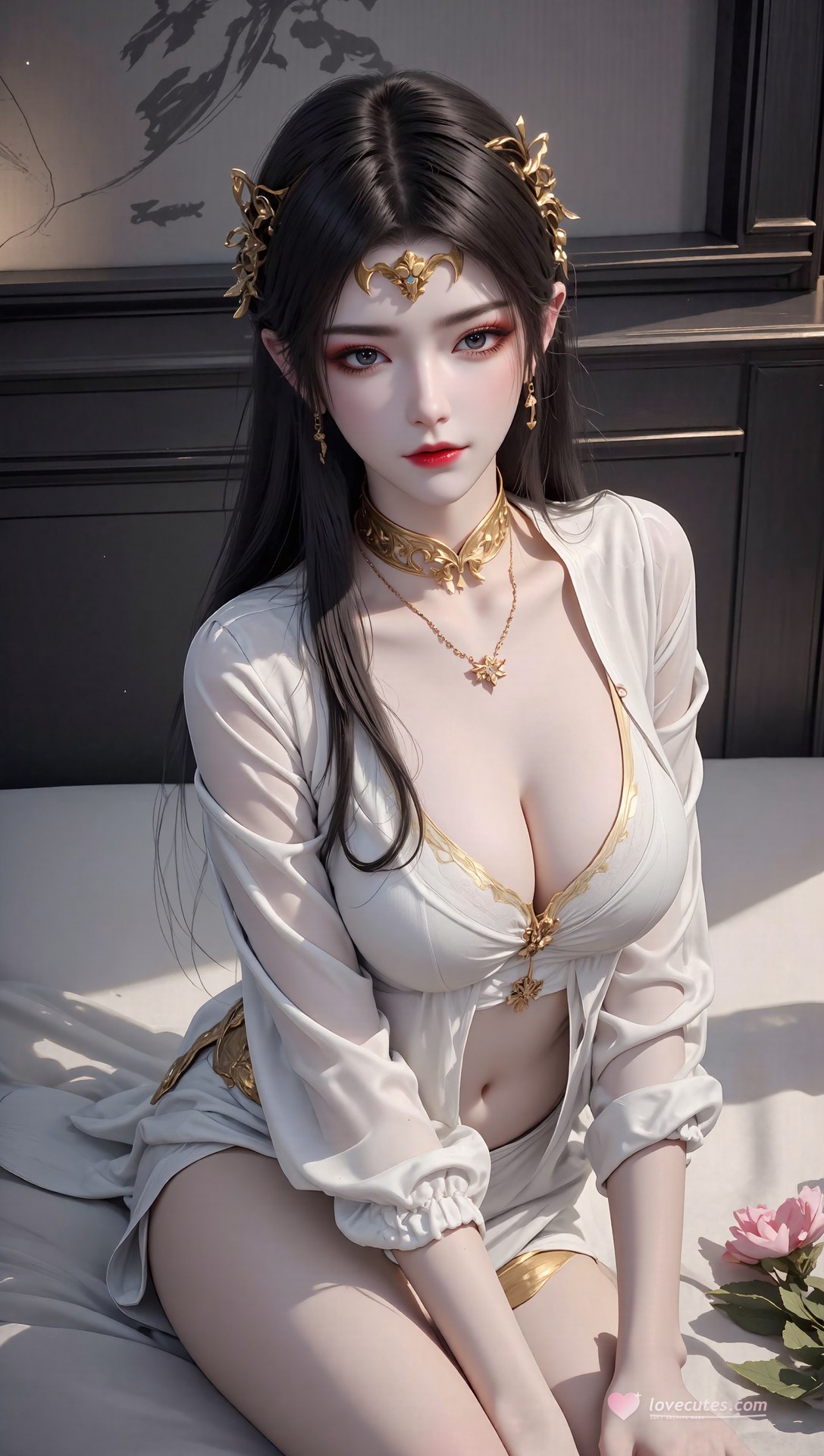 AI Porn - Battle Through the Heavens Medusa fantasy hanfu character gallery long hair AI Adult Gallery 71P